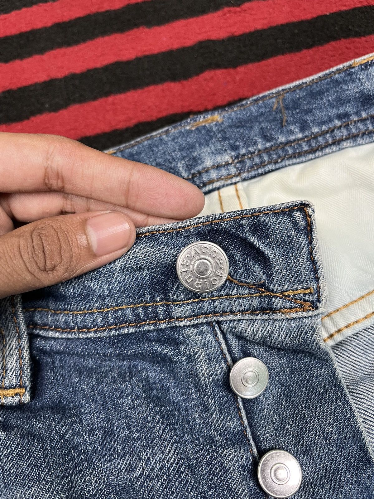 Acne Studios Acne Studios Bla Konst Denim Pants Size US 29 - 5 Thumbnail