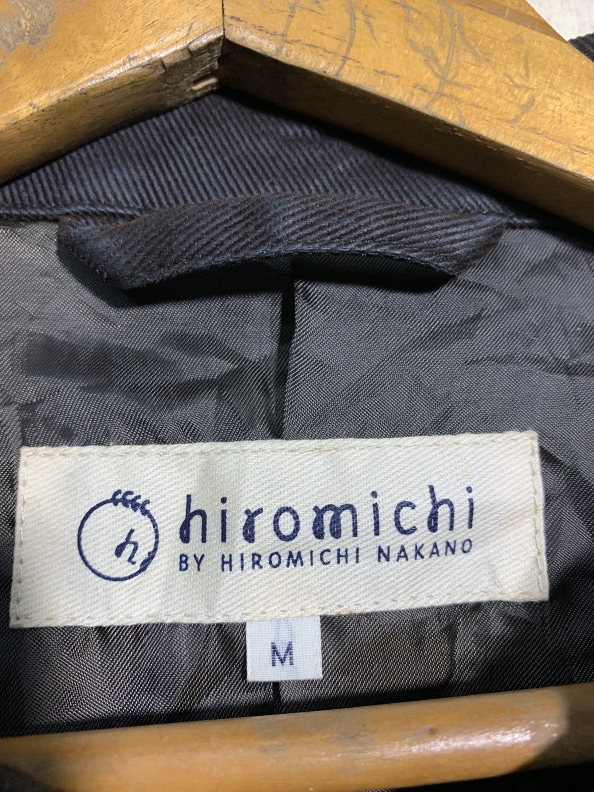 Japanese Brand 🔥HIROMICHI NAKANO BROWN COATED UTILITY JACKETS Size US M / EU 48-50 / 2 - 9 Thumbnail