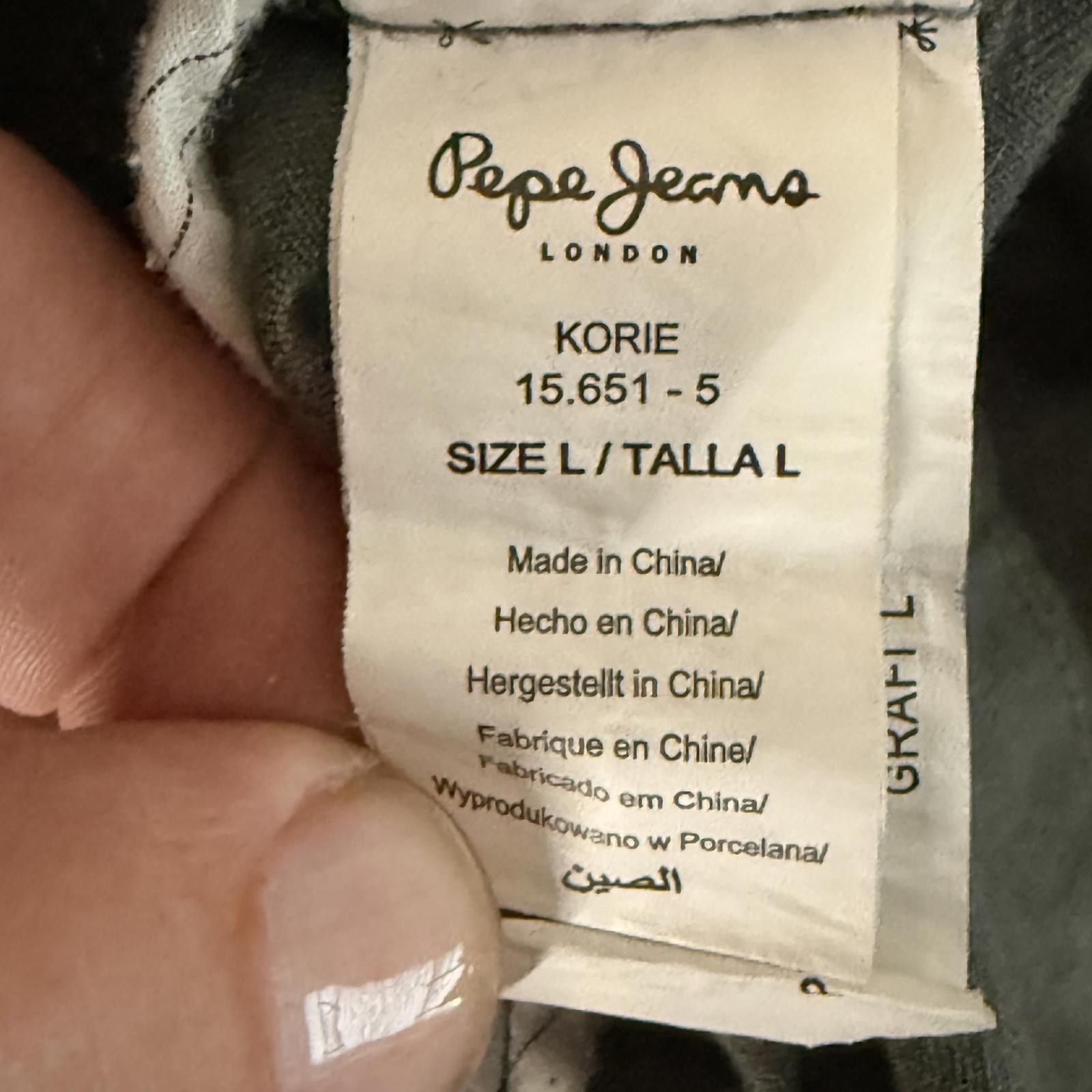 Other Pepe Jeans London "KORIE" Military Utility Field Jacket L Size US L / EU 52-54 / 3 - 8 Thumbnail