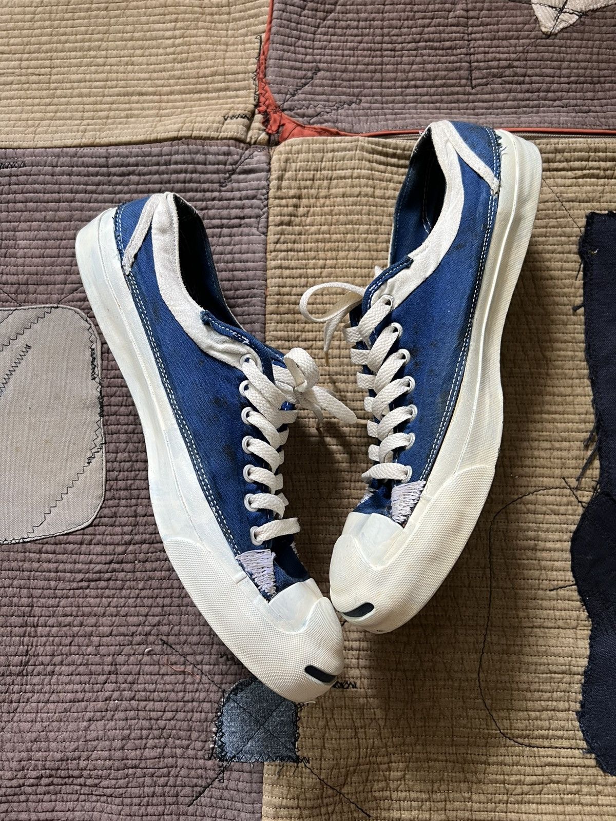 Junya Watanabe Grail* AW06 Junya Watanabe MAN x Converse Jack Purcell Size US 11 / EU 44 - 9 Thumbnail