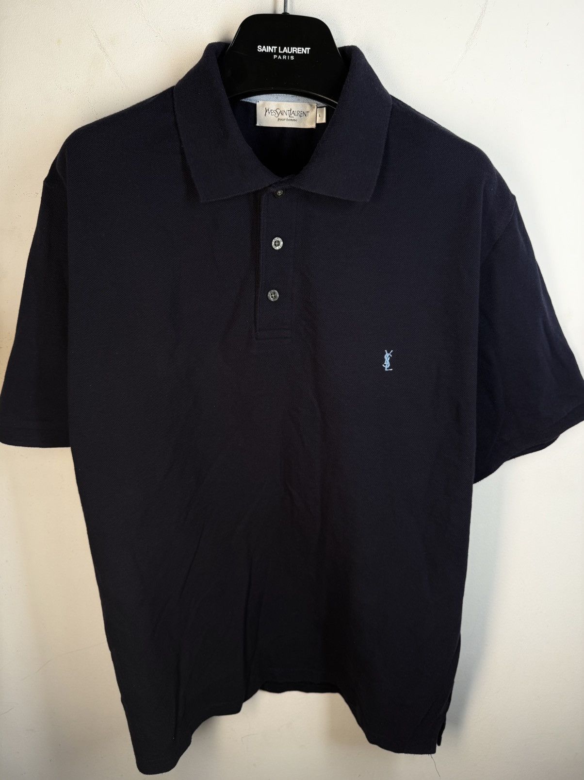 Yves Saint Laurent YSL Polo Shirt YSL T-shirt YSL Shirt Size US L / EU 52-54 / 3 - 3 Thumbnail