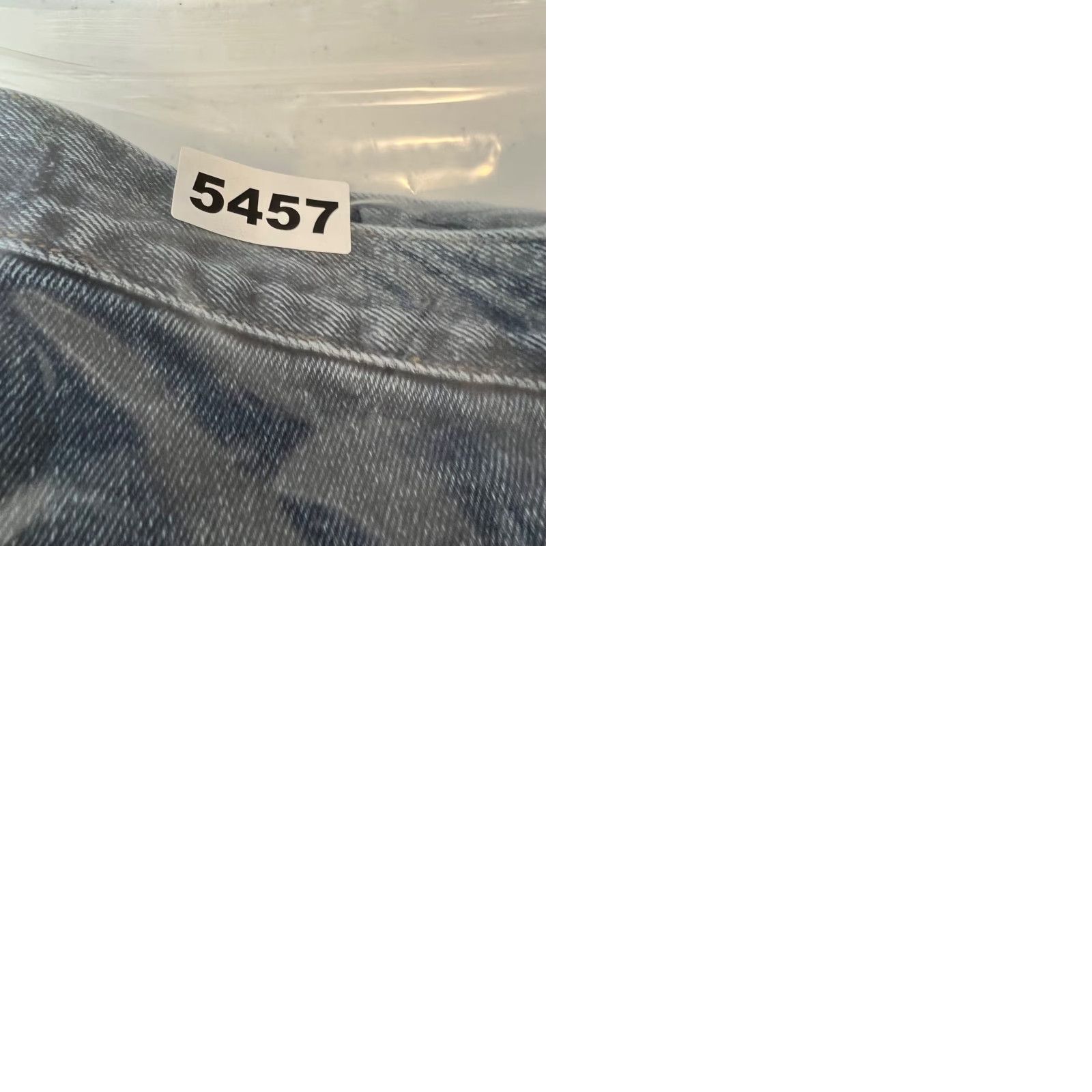 Olive Olive Womens Medium Blue High-Waisted Straight Denim Jeans w/ Raw Hem Size 32" / US 10 / IT 46 - 9 Thumbnail