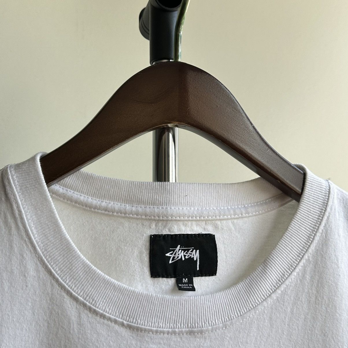 Stussy × Vintage VINTAGE Y2K STUSSY MINI LOGO TEE Size US M / EU 48-50 / 2 - 4 Thumbnail