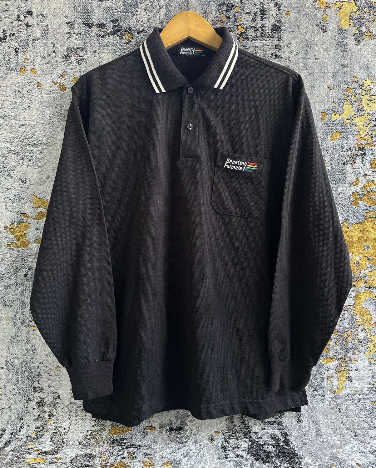 Sports Specialties TRANSPARENT BENETTON FORMULA 1 RACING TEAM LONG SLEEVE Size US M / EU 48-50 / 2 - 2 Thumbnail