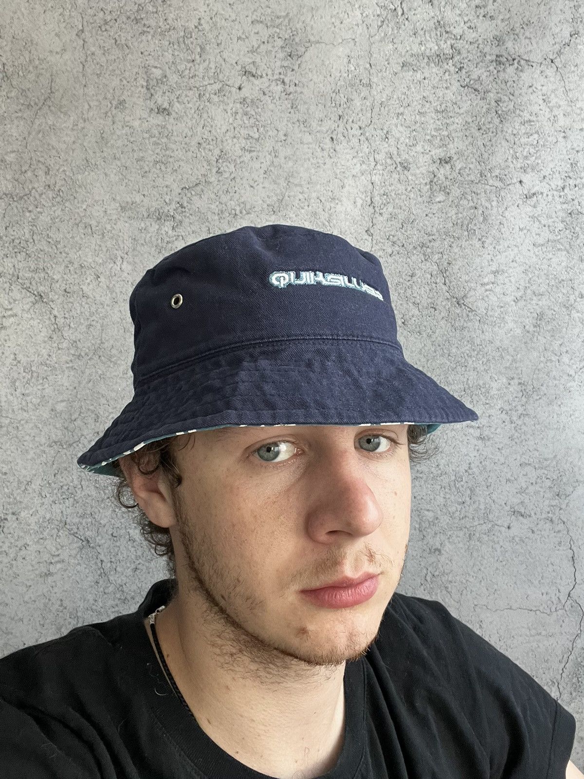Quiksilver Vintage Quiksilver Bucket Hat Double Sided Y2K size Medium Size 38 - 4 Thumbnail