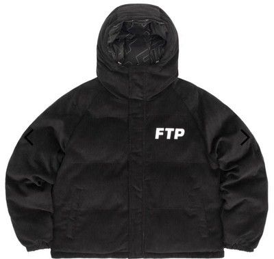 Fuck The Population FTP Corduroy reversible puffer Size US M / EU 48-50 / 2 - 6 Thumbnail