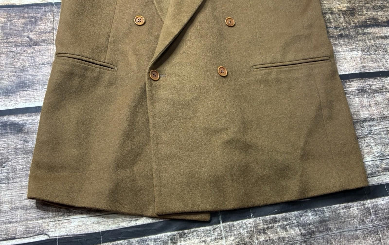 Paolo Vista Blazer Jacket Sports Coat Men 44 100% Cashmere
