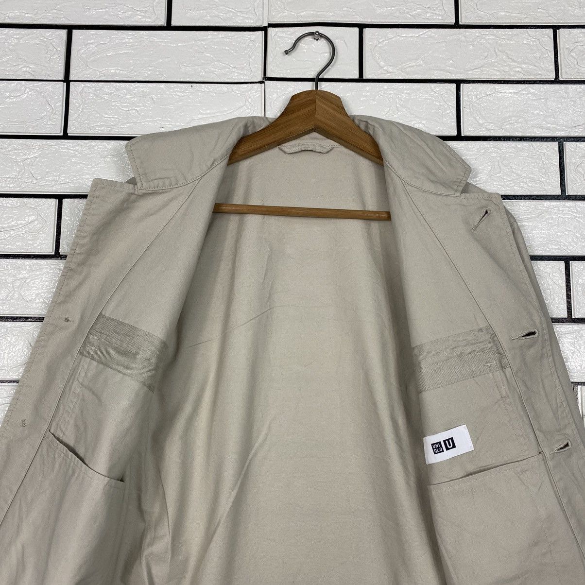 Japanese Brand 📌Button Chore Jacket Worker Uniqlo Undercover Size US S / EU 44-46 / 1 - 14 Thumbnail