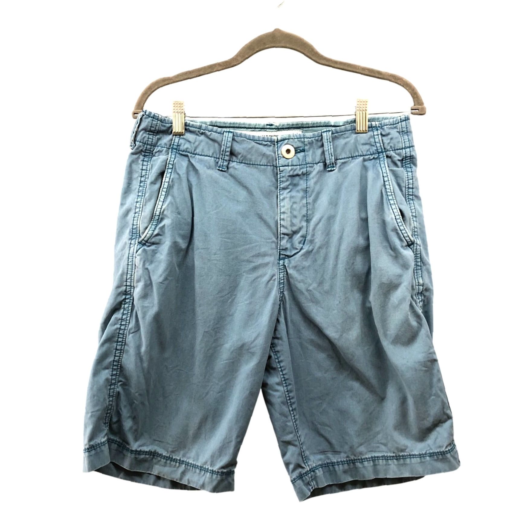American Eagle Outfitters American Eagle Classic Fit Chino Shorts Mens 30 Light Blue 10" Inseam Size US 30 / EU 46 - 2 Thumbnail