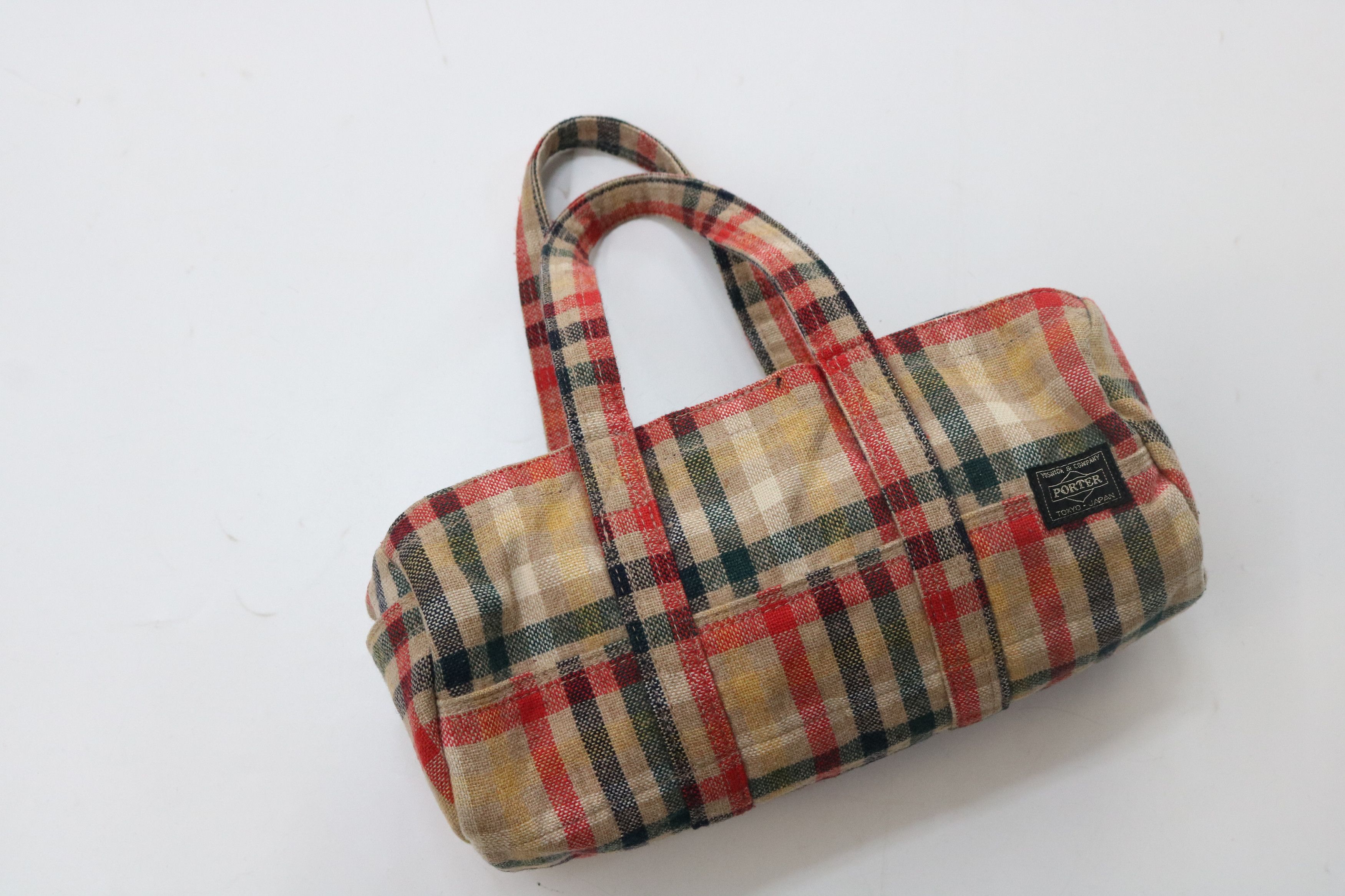 Porter PORTER × ESSENTIAL Collaboration Check Tote Bag Size ONE SIZE - 2 Thumbnail