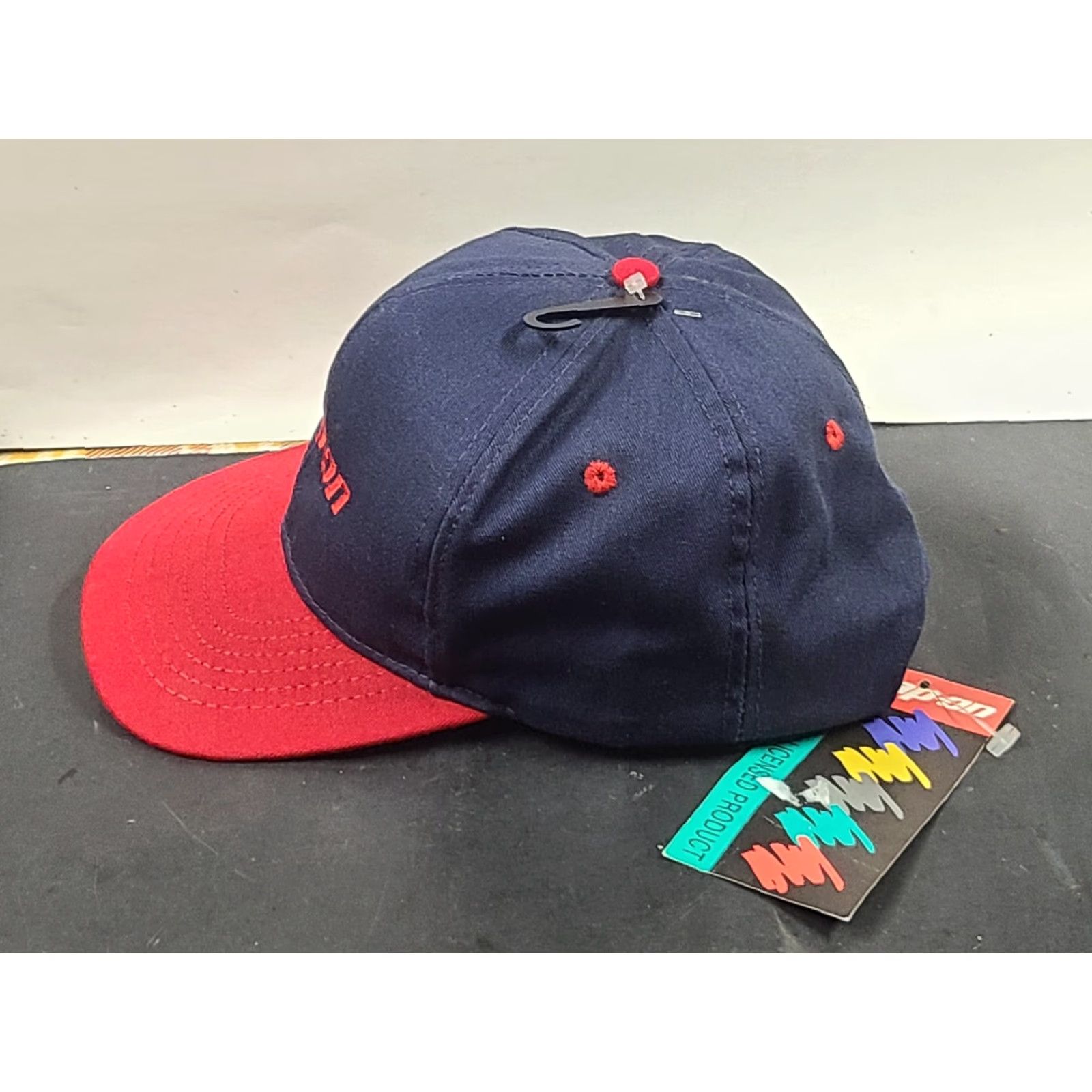 Vintage VINTAGE Swingster Hat Snapback Trucker Cap USA Blue Red Adjustable Cotton Canvas Men Baseball Cap Size ONE SIZE - 4 Thumbnail