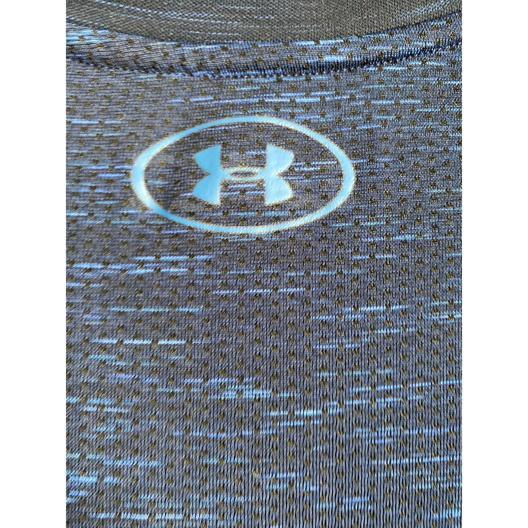 Under Armour UNDER ARMOUR MEN'S THREADBORNE BLUE SEAMLESS SHORT SLEEVE SH Size US XXL / EU 58 / 5 - 7 Thumbnail