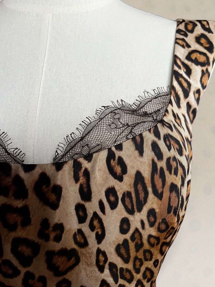 Alexander McQueen Alexander McQueen A/W 2005- Silk Leopard Dress Size S / US 4 / IT 40 - 4 Thumbnail