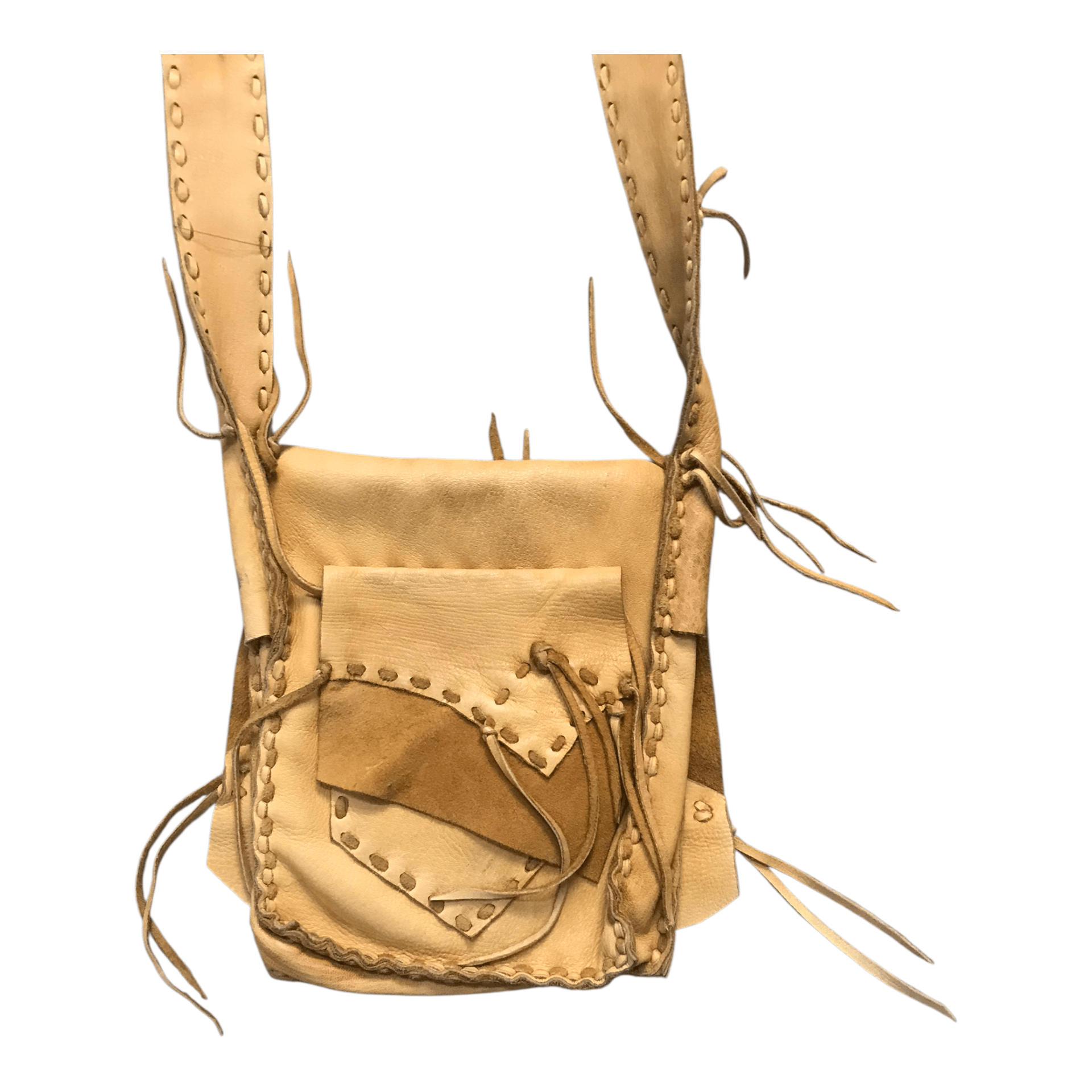 Cowboy Equipment Handmade Leather Like Cowboy Sling Bag Size ONE SIZE - 4 Thumbnail