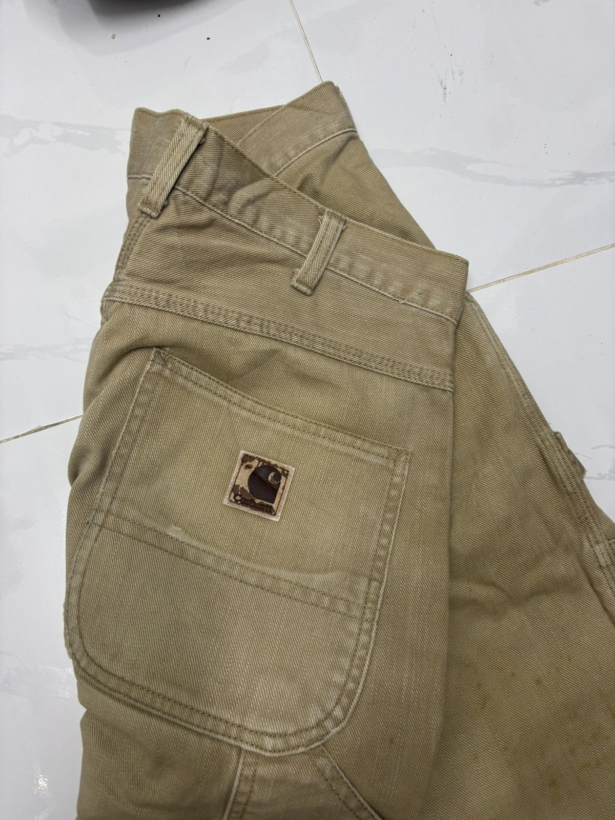 Carhartt 🔥Vintage Carhartt Brown Workwear Carpenter Pants Size US 33 - 9 Thumbnail