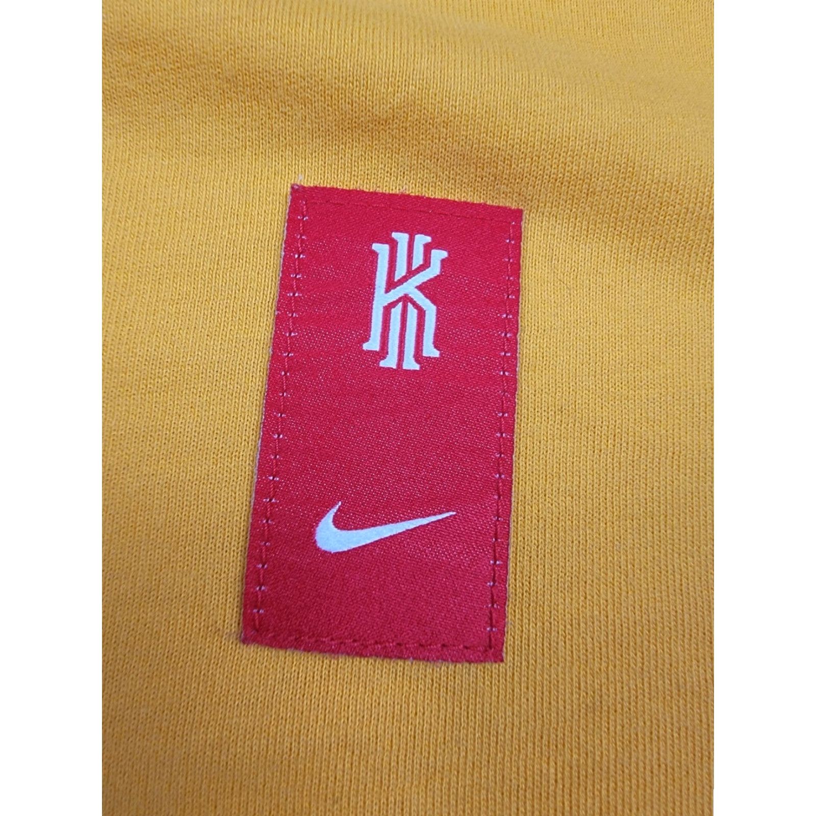 Nike Nike Dri-Fit Kyrie Irving Shirt Mens 2XL Yellow Graphic Tee Size US XXL / EU 58 / 5 - 3 Thumbnail