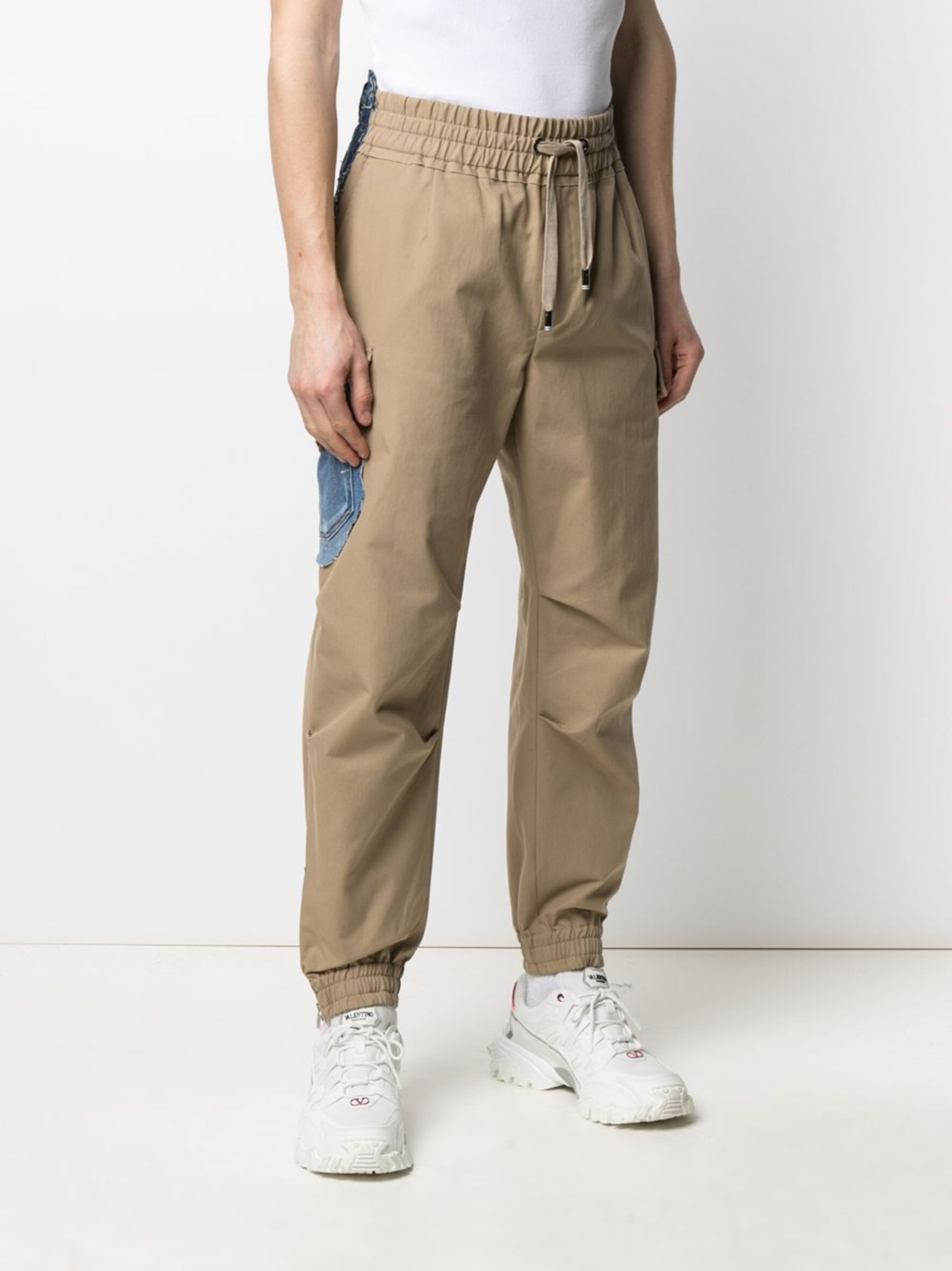 Dolce & Gabbana o1y0125 Cargo Pant in Khaki Size US 34 / EU 50 - 2 Thumbnail