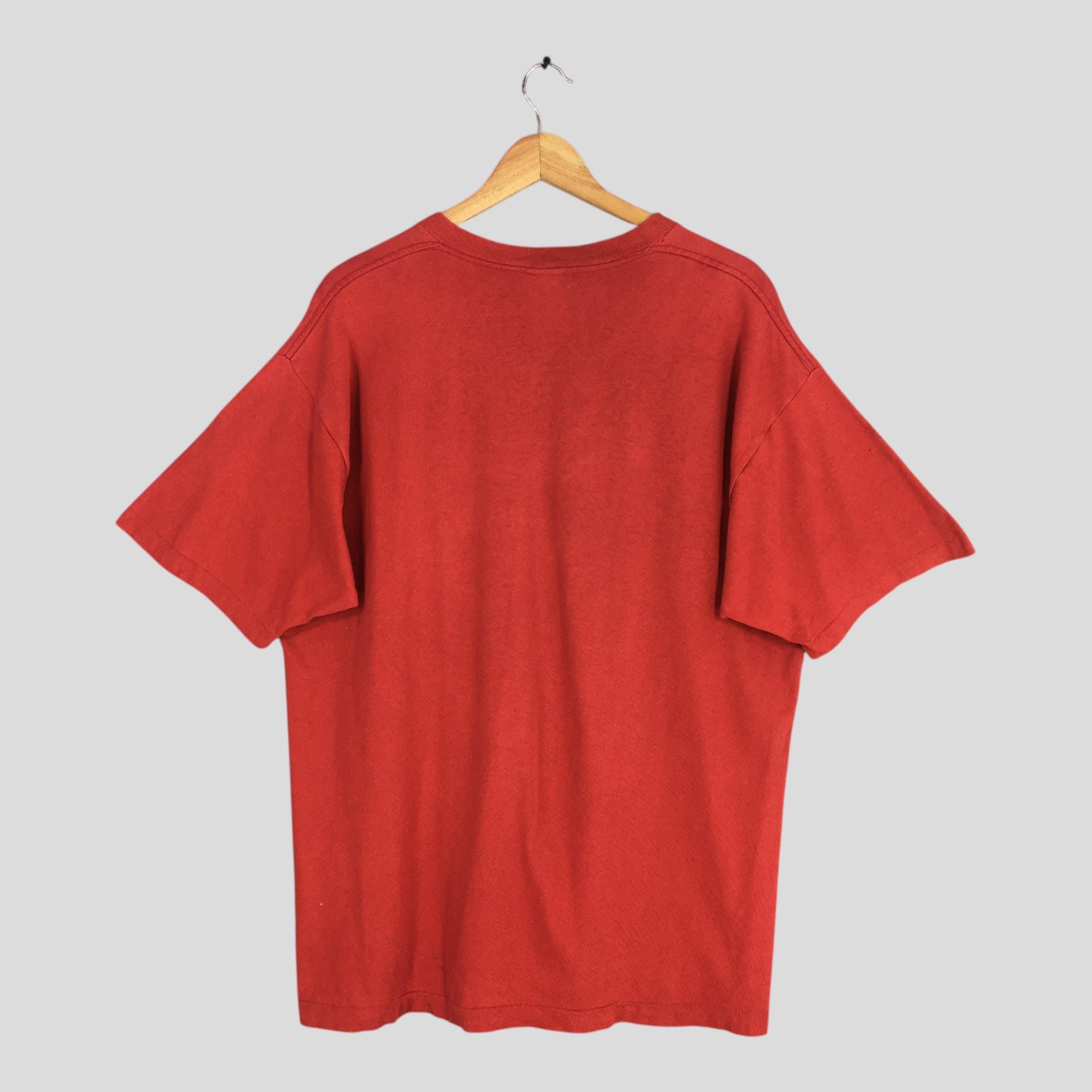 NFL Vintage 90s Kansas City Chiefs NFL Red T shirt XLarge Size US XL / EU 56 / 4 - 6 Thumbnail