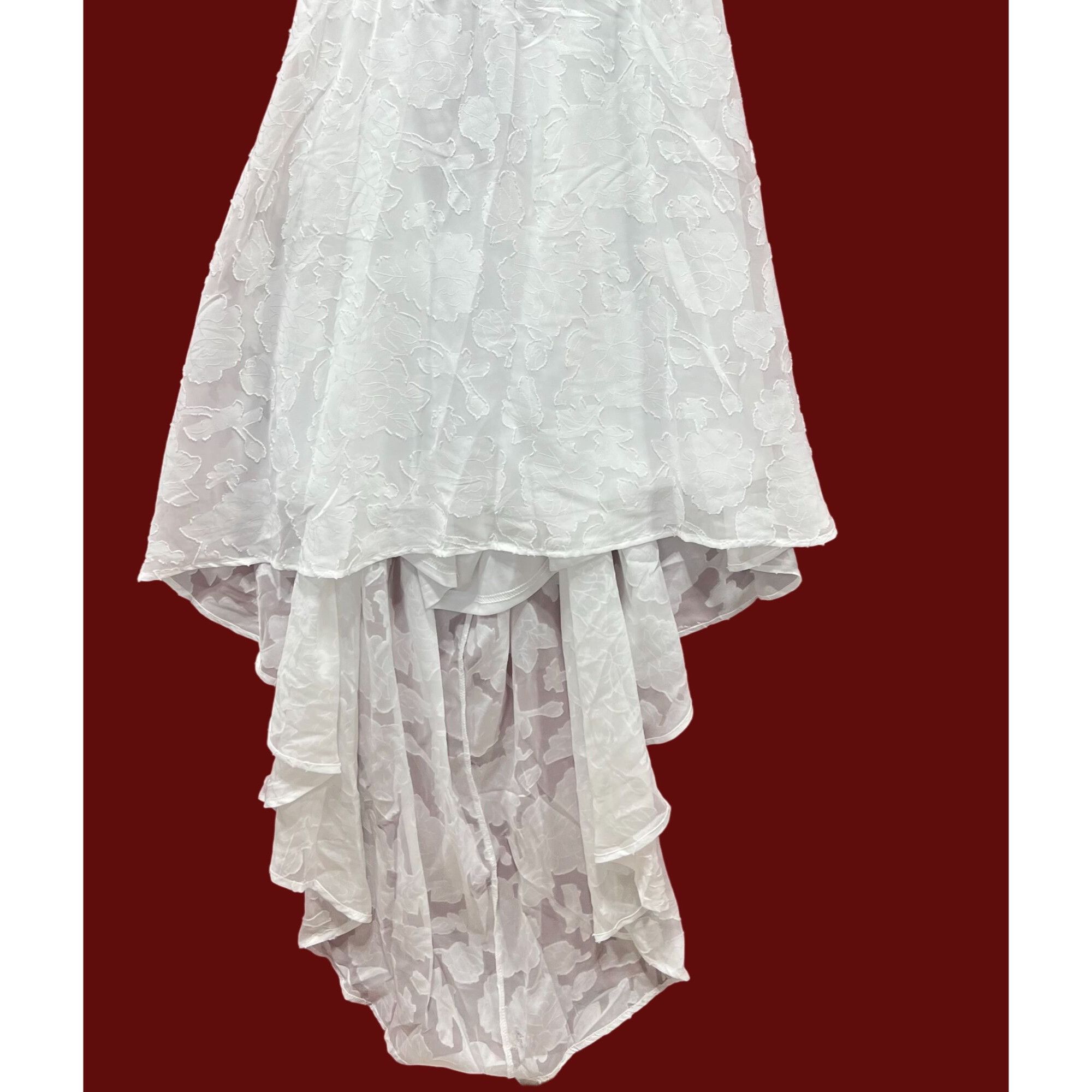 rue21 Rue 21 - Women's Summer Sleeveless High Low Hem Ruffle Flora Size 3XL / US 20-22 - 19 Thumbnail