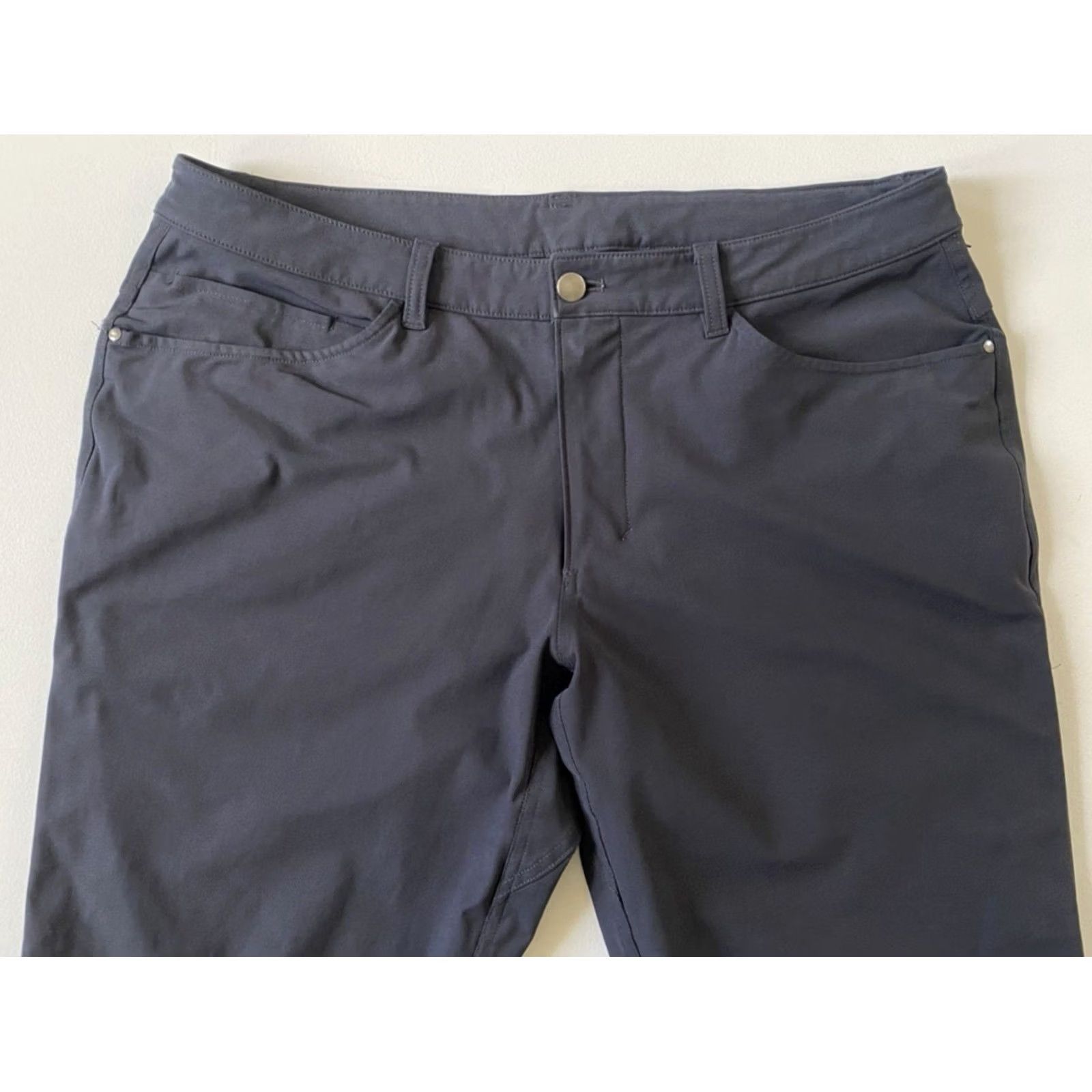 Lululemon Lululemon ABC Classic-Fit 5-Pocket Pants LM5583S Gray 34 Men’s City Chino Straight Rise Mid 10-12 In XS? Size US 34 / EU 50 - 3 Thumbnail