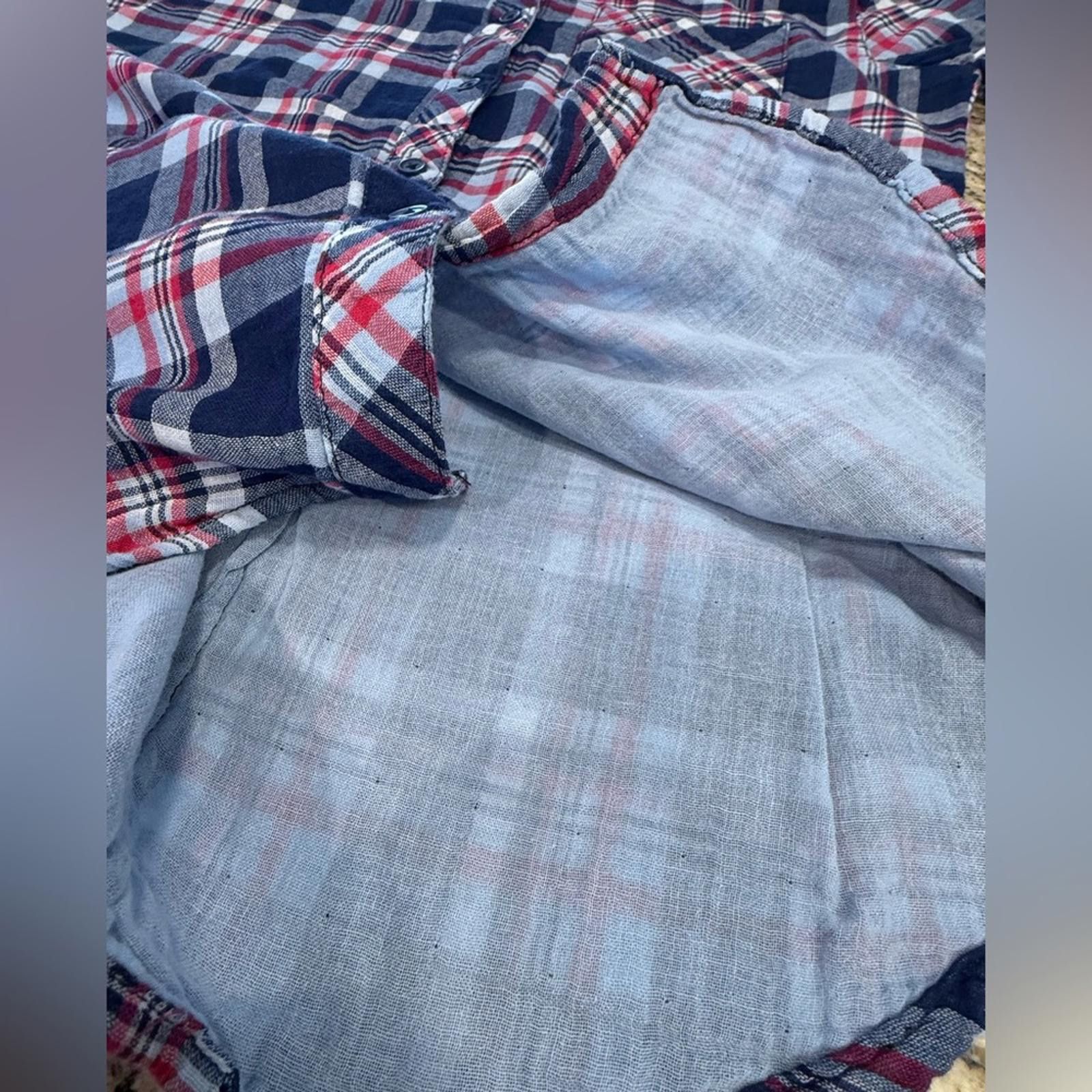 Other Allison Joy double sided plaid button up top SZ XS Size XS / US 0-2 / IT 36-38 - 5 Thumbnail