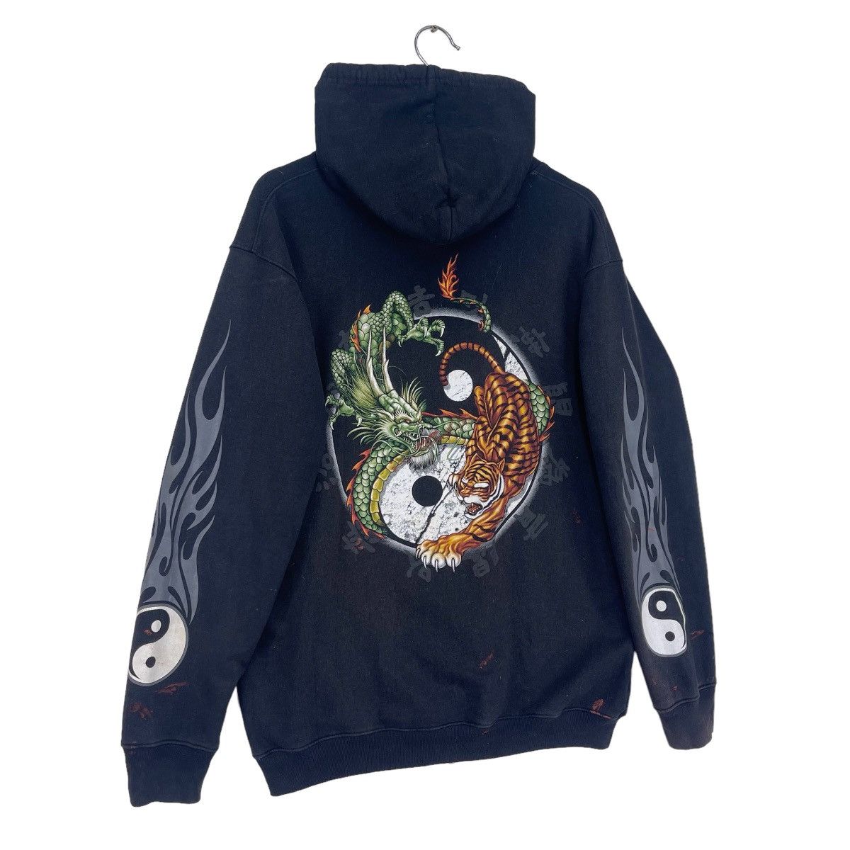 Japanese Brand × Vintage Haraju Dragon Tigers Zip Up Hoodie Sweatshirt Size US M / EU 48-50 / 2 - 3 Thumbnail