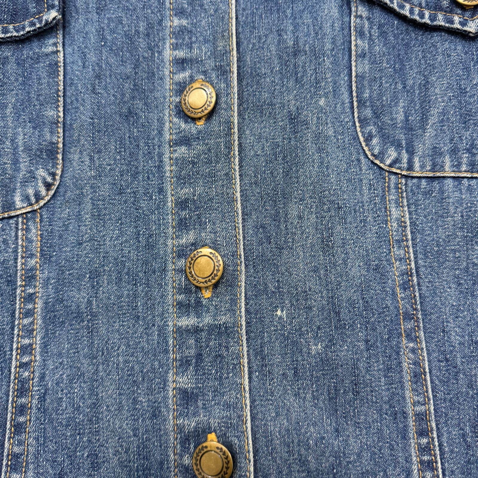 Vintage Vintage Westport Denim Chore Coat Women's 18/20 Blue Barn Size 3XL / US 20-22 - 4 Thumbnail