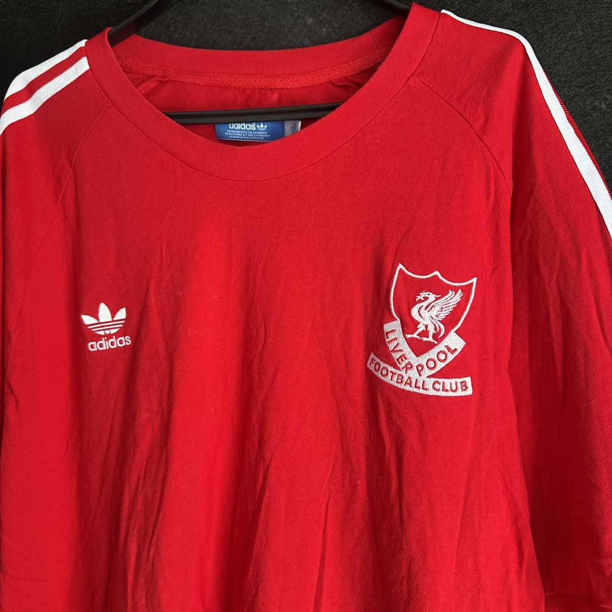 Adidas Vintage Liverpool Adidas Retro Style Red Size US XXL / EU 58 / 5 - 2 Thumbnail
