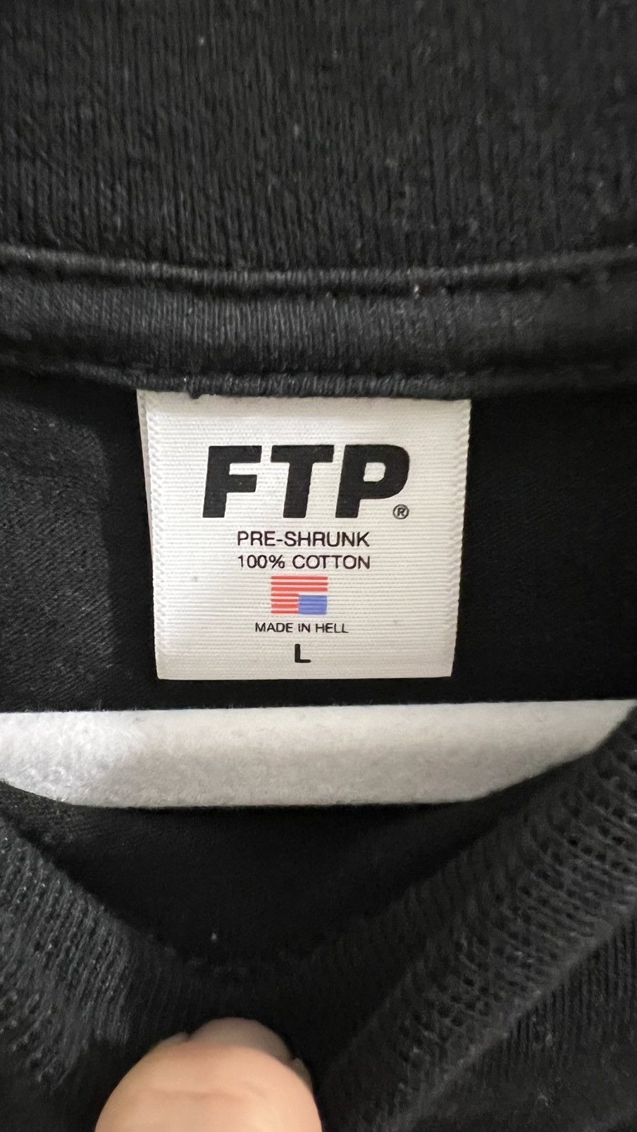 Fuck The Population FTP Scream Mask Tee Size US L / EU 52-54 / 3 - 4 Thumbnail