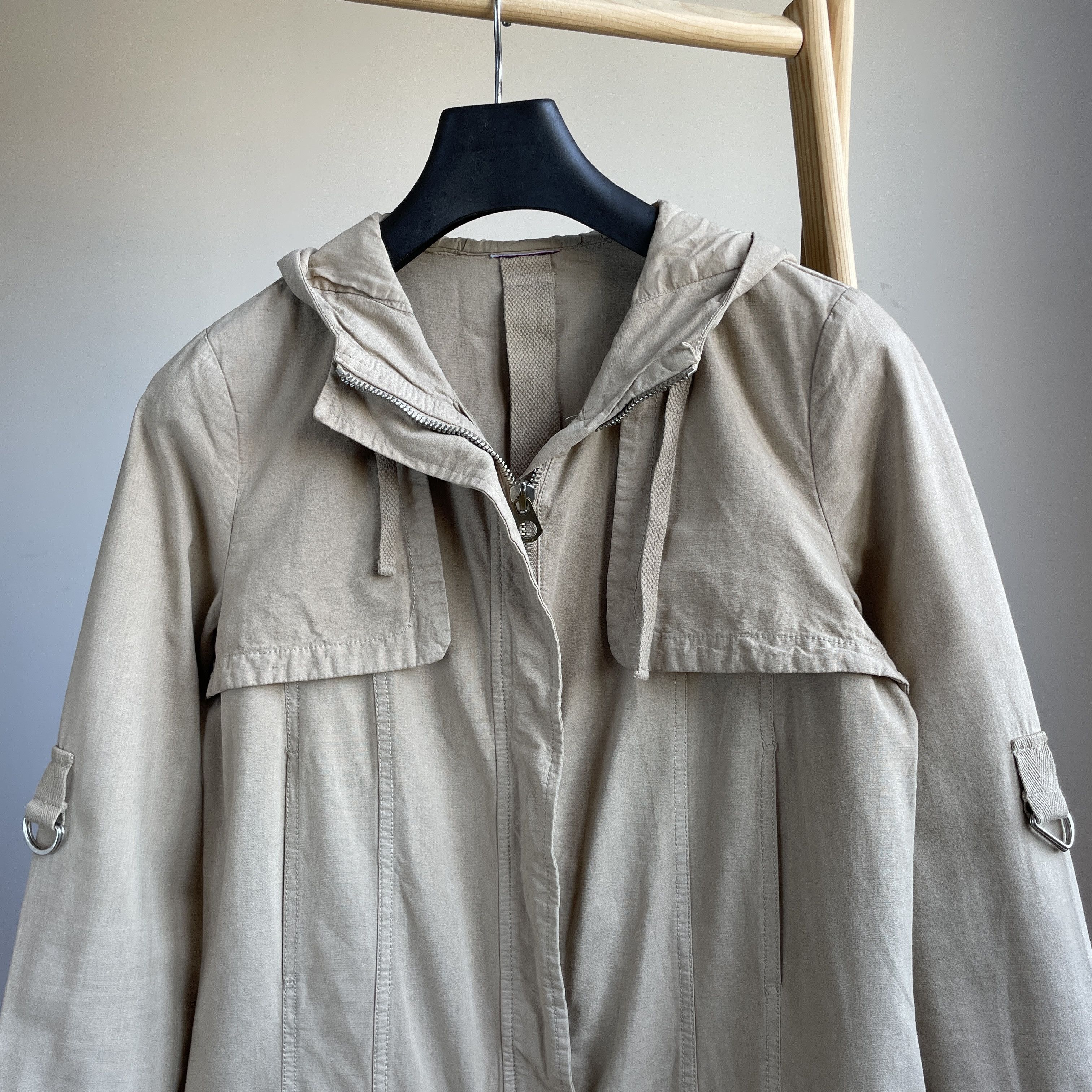 MAX&Co. Max & Co. Max Mara Womens Utility Military Parka Size M / US 6-8 / IT 42-44 - 5 Thumbnail