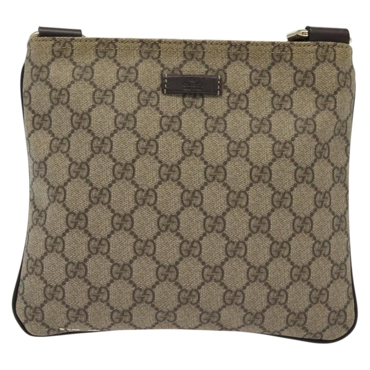 Gucci GUCCI GG Supreme Shoulder Bag Pvc Beige Gold Size ONE SIZE - 2 Thumbnail