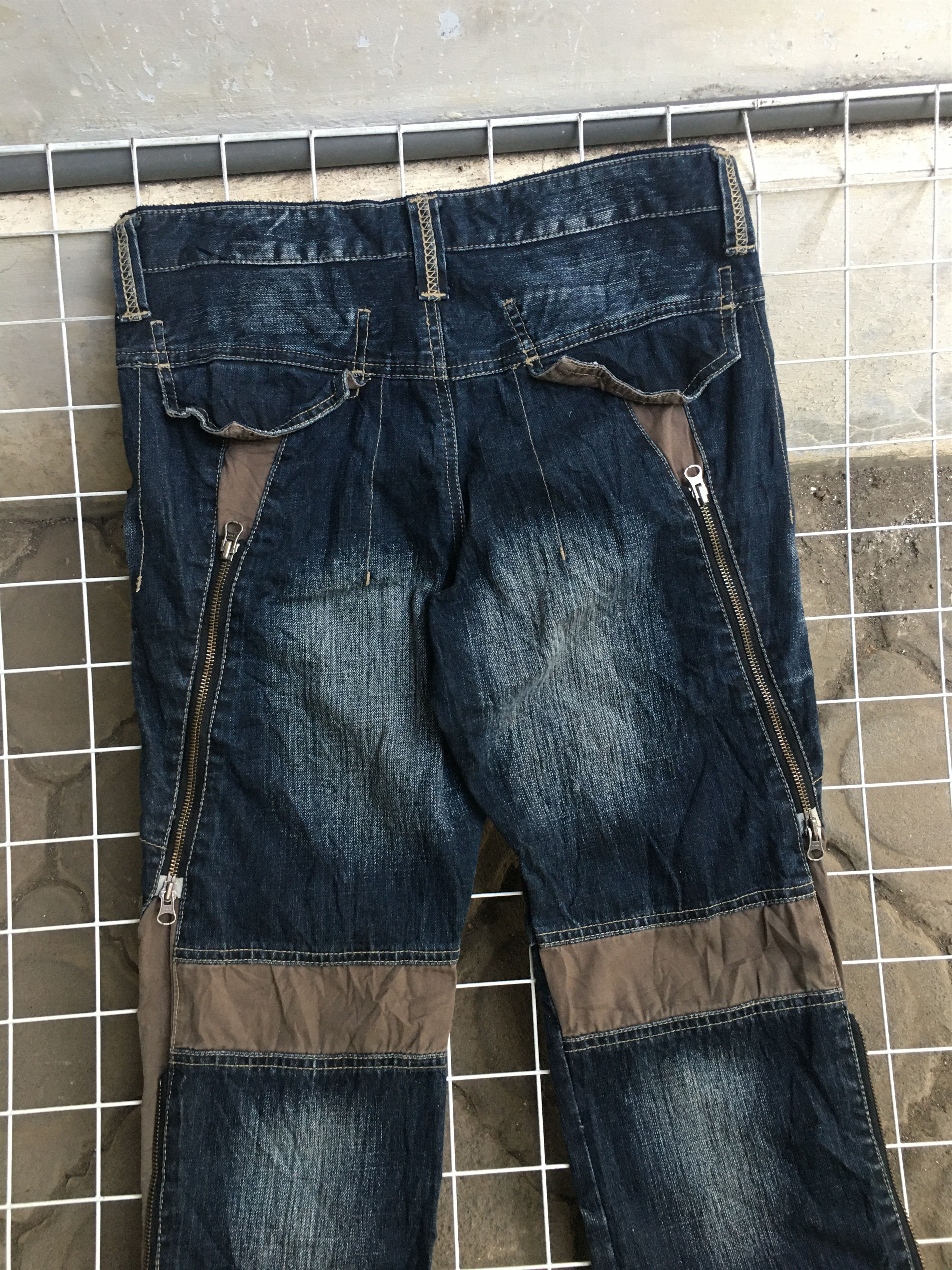 PPFM PPFM Multi zip biker pants Size US 32 / EU 48 - 5 Thumbnail