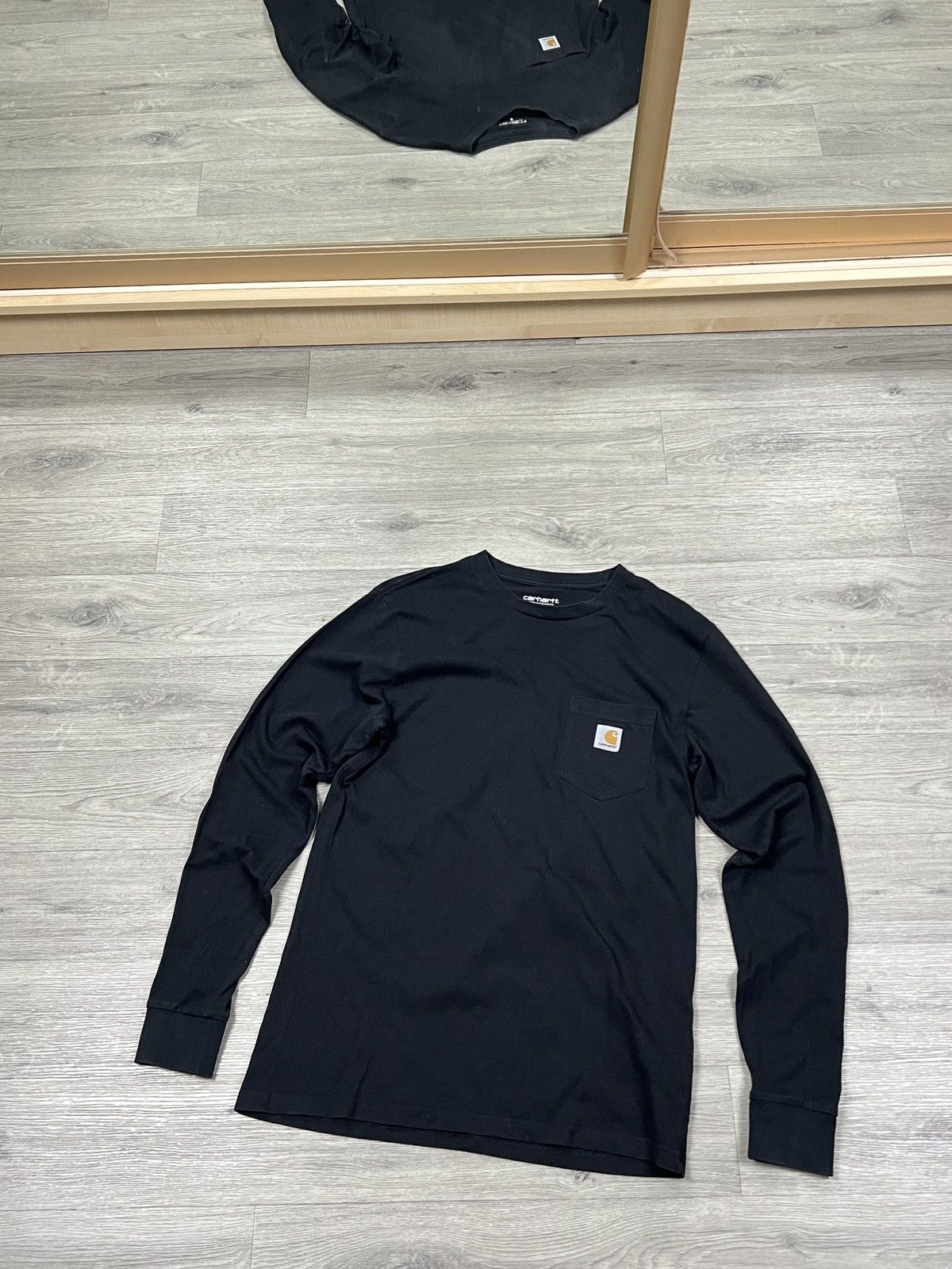Carhartt Wip Carhartt Men's L/S Pocket T-Shirt Black Size S Long Sleeve Size US S / EU 44-46 / 1 - 1 Thumbnail