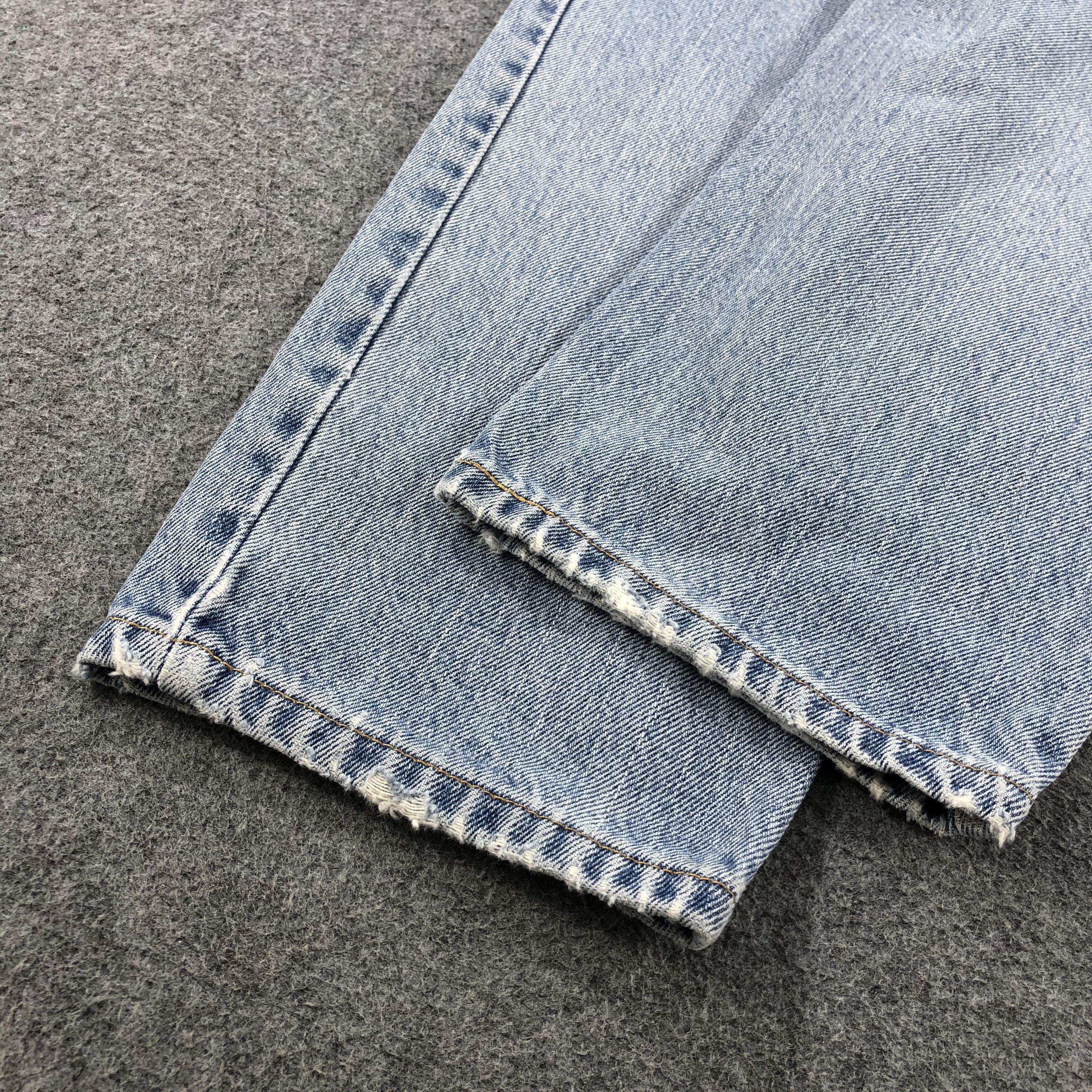 Levi's × Vintage Vintage 90s Light Wash Levis 550 Jeans-JM1817 Size US 32 / EU 48 - 5 Thumbnail