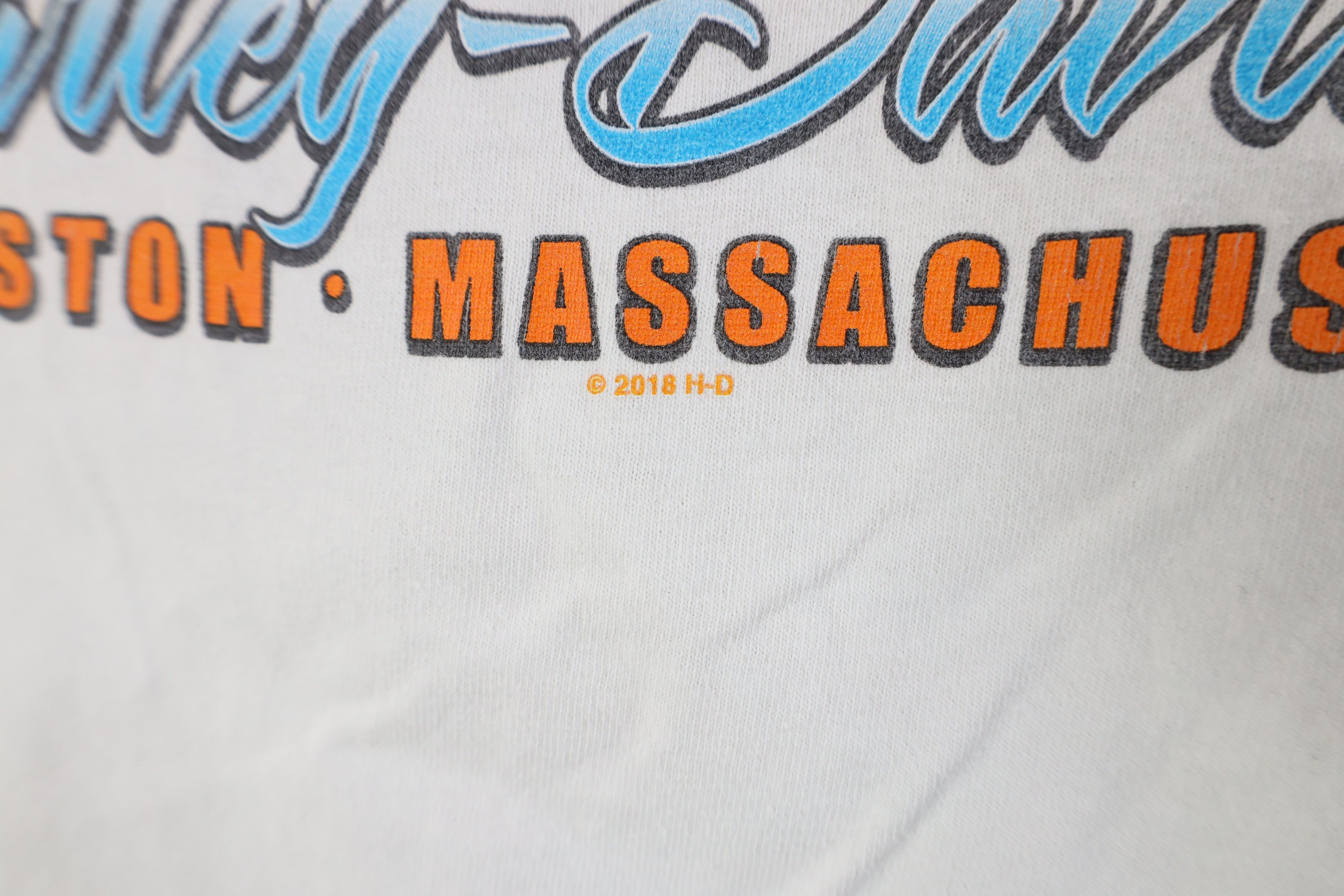 Harley Davidson Vintage Y2K Harley Davidson Big Boston Short Sleeve T-Shirt Size US XXL / EU 58 / 5 - 10 Thumbnail