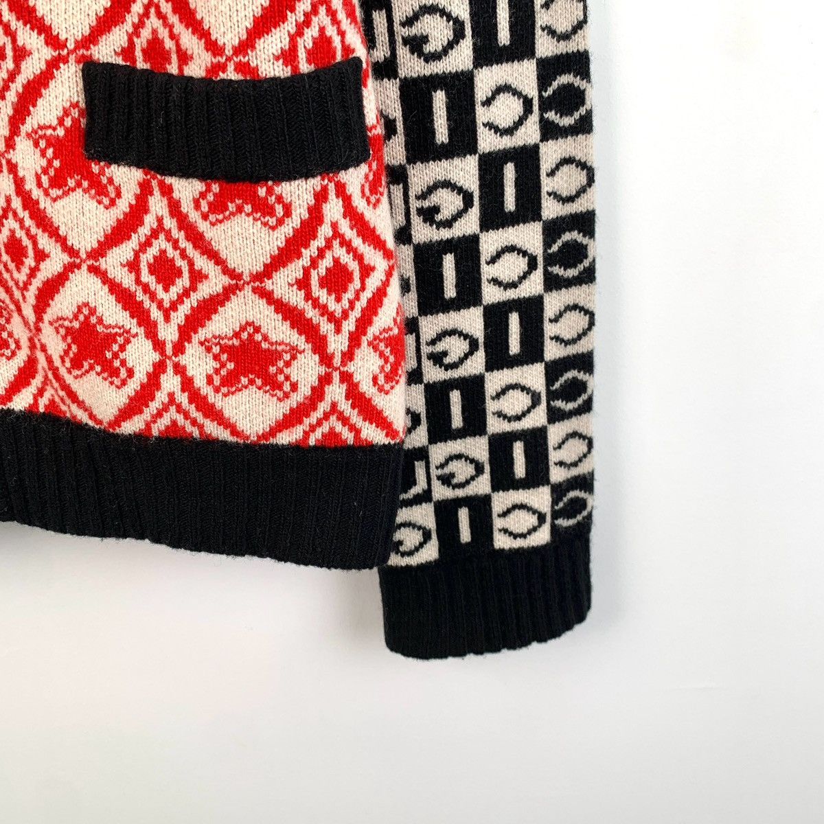 Gucci Gucci Wool V-neck Cardigan Long Sleeve Knitted Coat K26WX Size S / US 4 / IT 40 - 5 Thumbnail