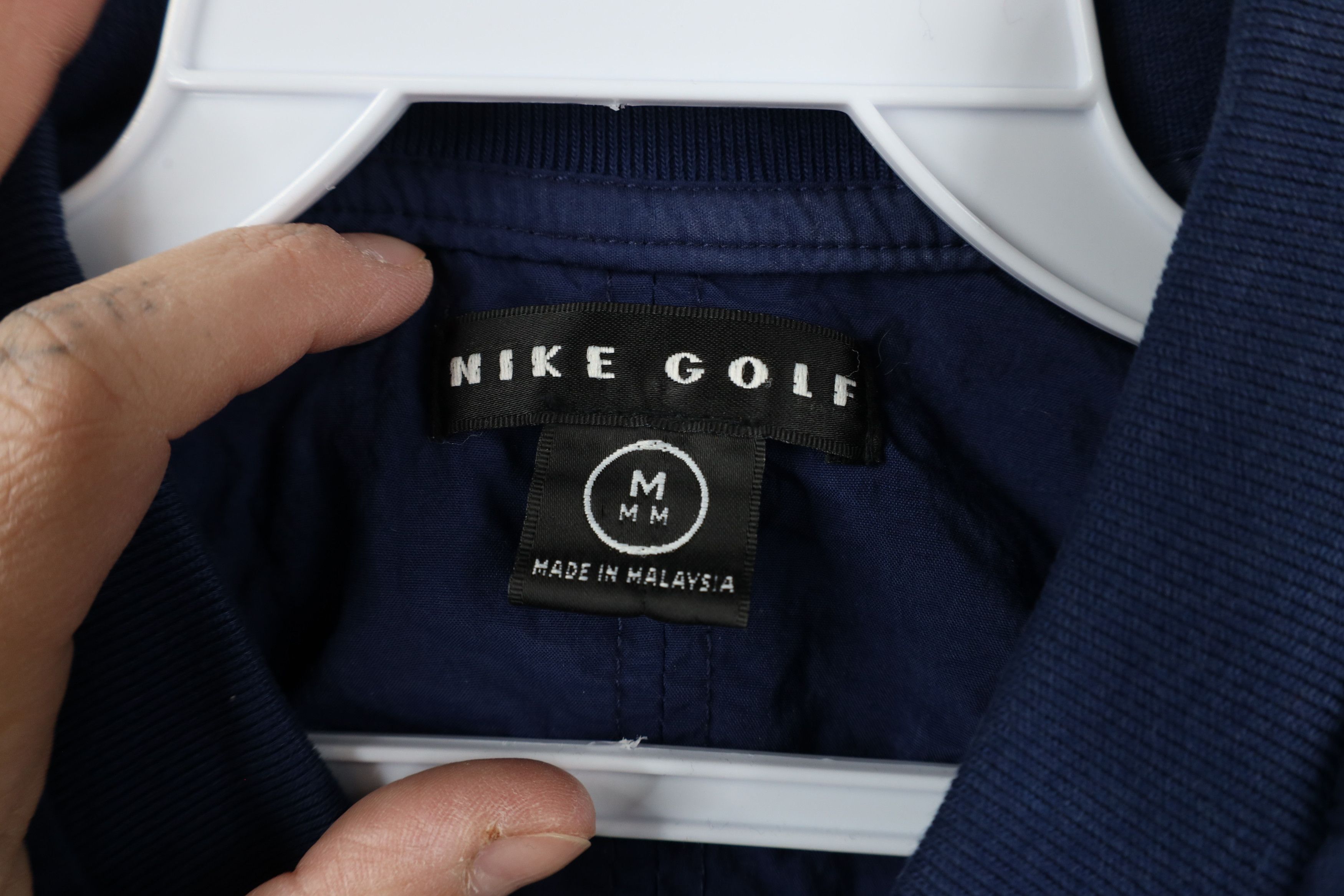 Nike × Vintage Vintage 90s Nike Golf Scott Mini Swoosh Pullover Jacket Size US M / EU 48-50 / 2 - 8 Thumbnail