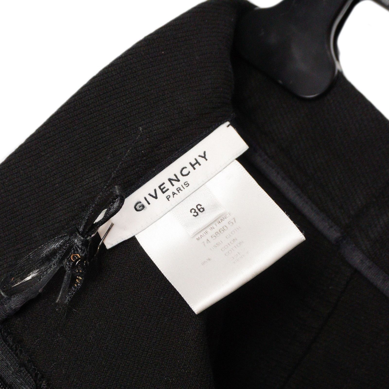 Givenchy Givenchy Paris Black Cargo Leggings Pants Size 26" / US 2 / IT 38 - 10 Thumbnail