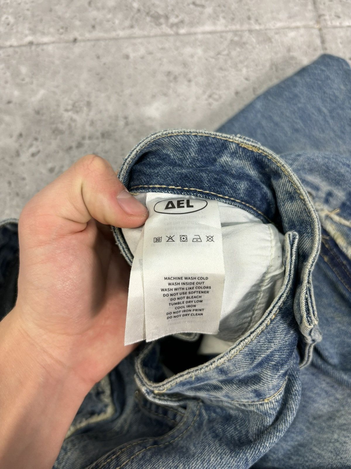 If Six Was Nine × Japanese Brand × Vintage 2000s Vintage Y2K Denim Flared Baggy Pants Distressed Hype Size US 32 / EU 48 - 12 Thumbnail