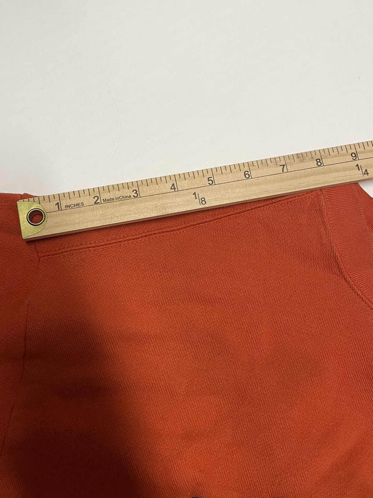 Polo Ralph Lauren × Vintage Vintage Ralph Lauren Orange Spellout Crewneck Sweatshirt L Size US L / EU 52-54 / 3 - 8 Thumbnail