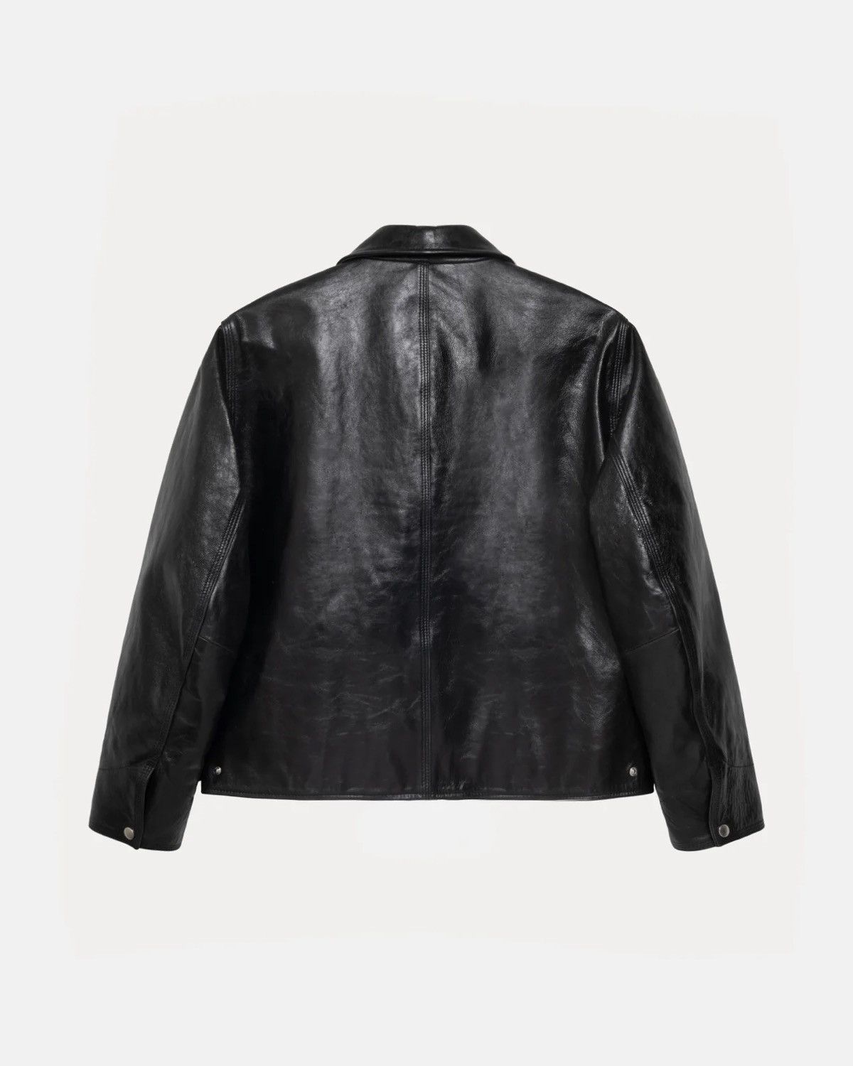 Stussy Stussy Leather Garage Jacket | Grailed