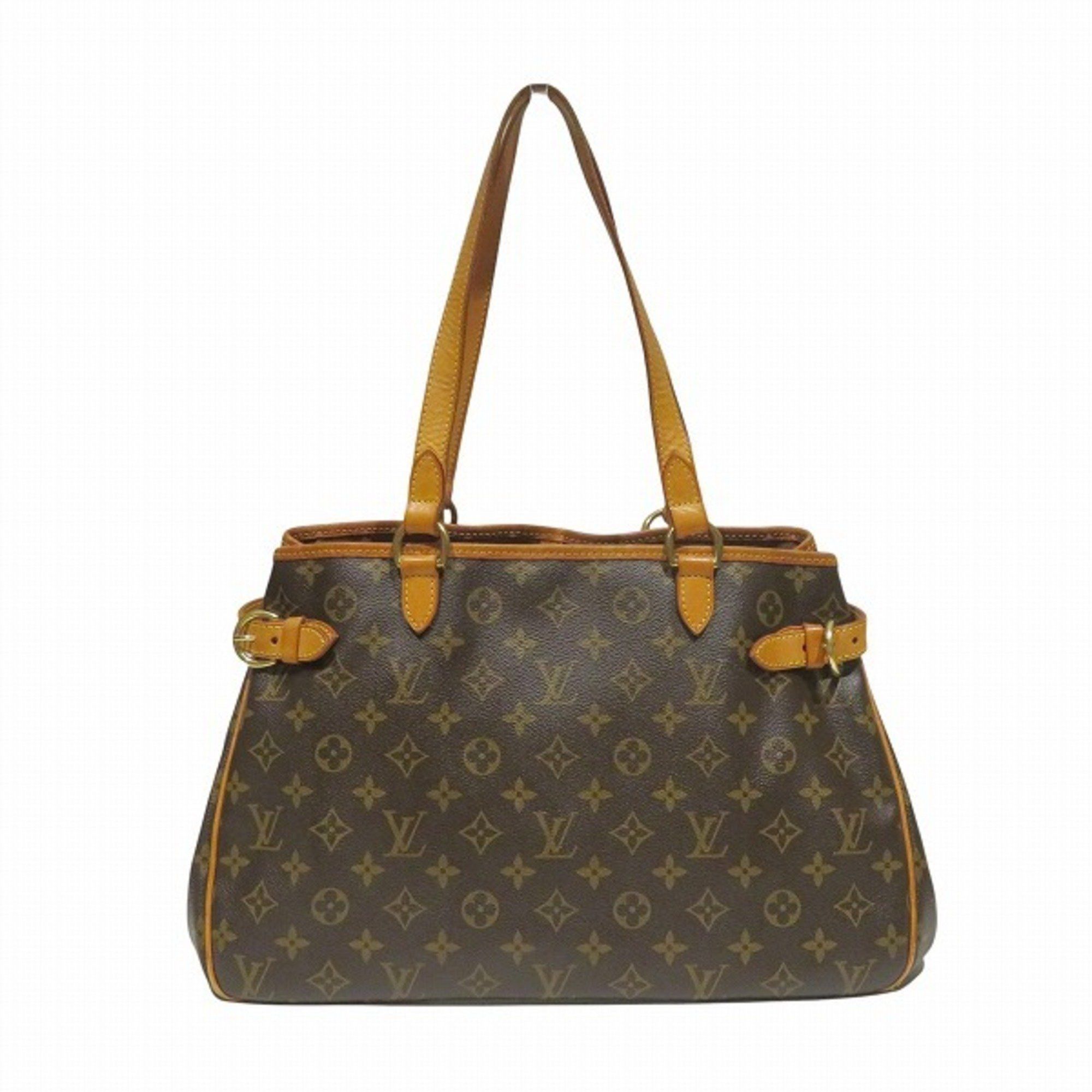 Louis Vuitton Monogram Batignolles Horizontal M51154 Bag Tote Shoulder Women's in Brown