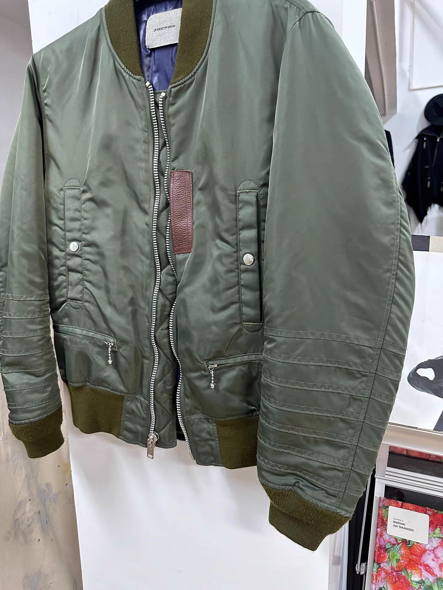 Undercover UNDERCOVER 13AW Patchwork MA-1 K20 Size US L / EU 52-54 / 3 - 2 Thumbnail