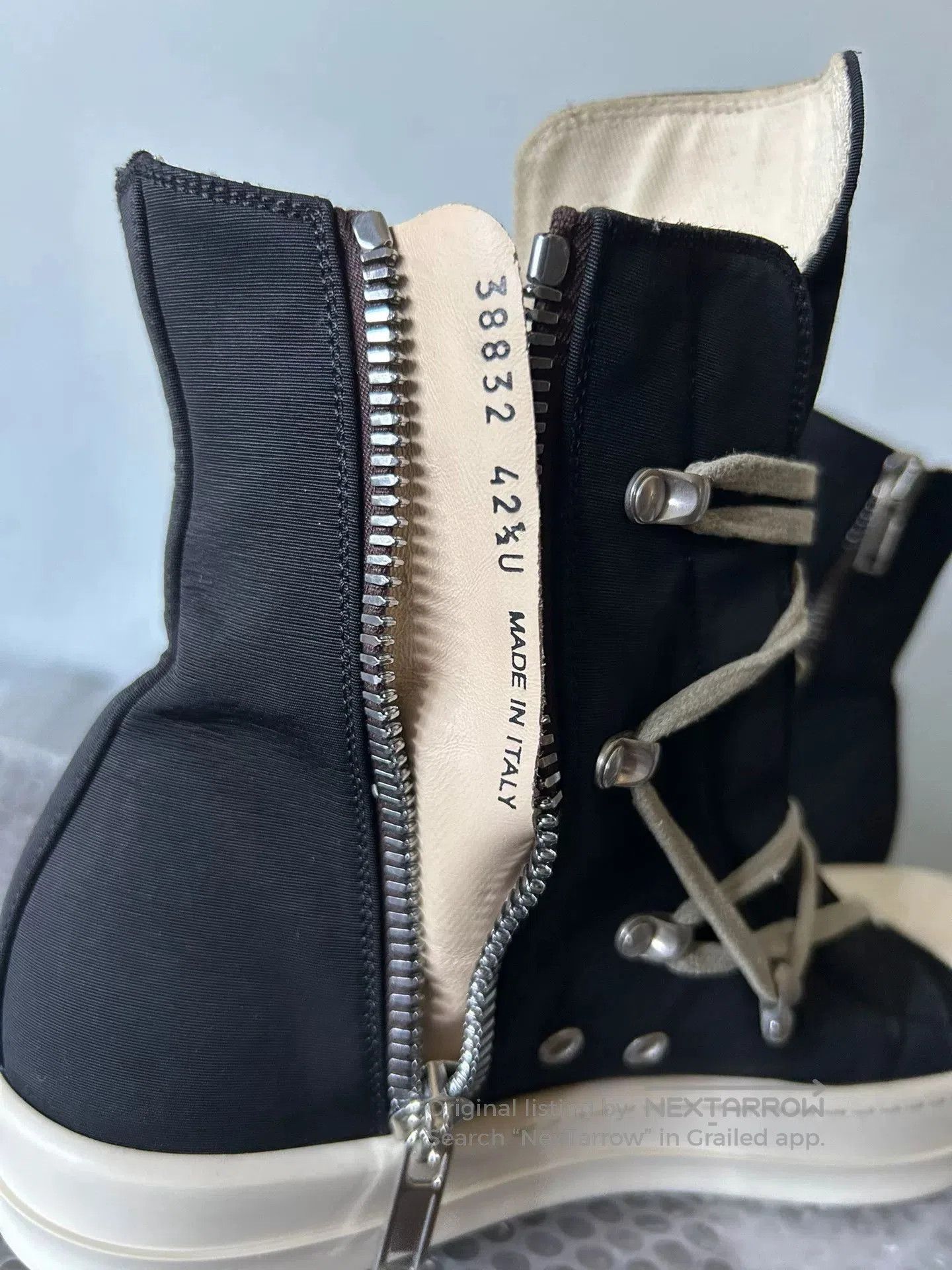 Rick Owens Rick Owens Pentagram Strap Sneakers. Size US 9.5 / EU 42-43 - 5 Thumbnail