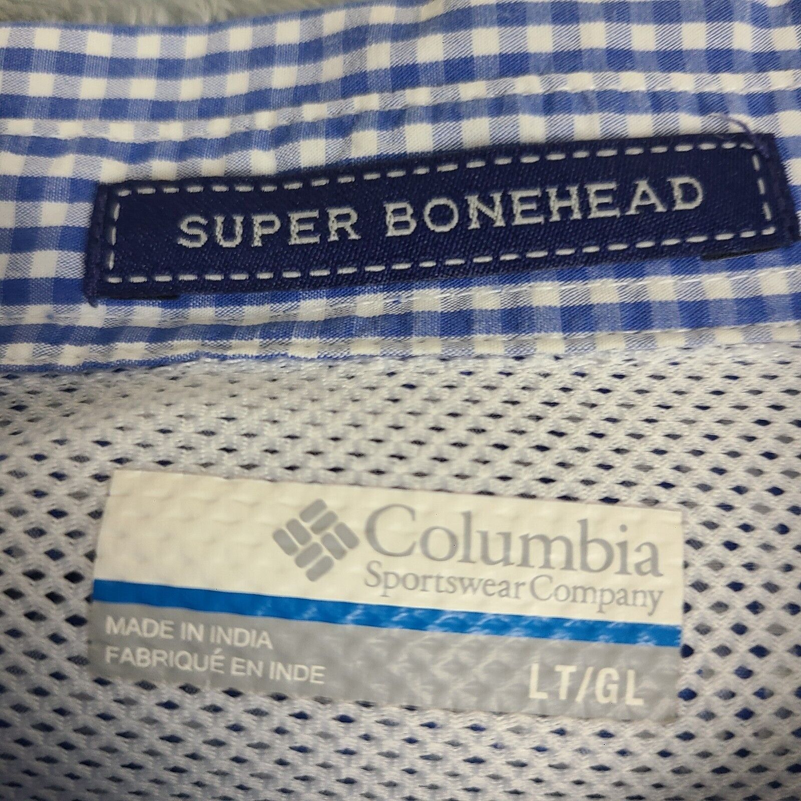 Columbia Columbia PFG Shirt Mens LT Super Bonehead Fishing Outdoor Ch Size US XL / EU 56 / 4 - 2 Thumbnail