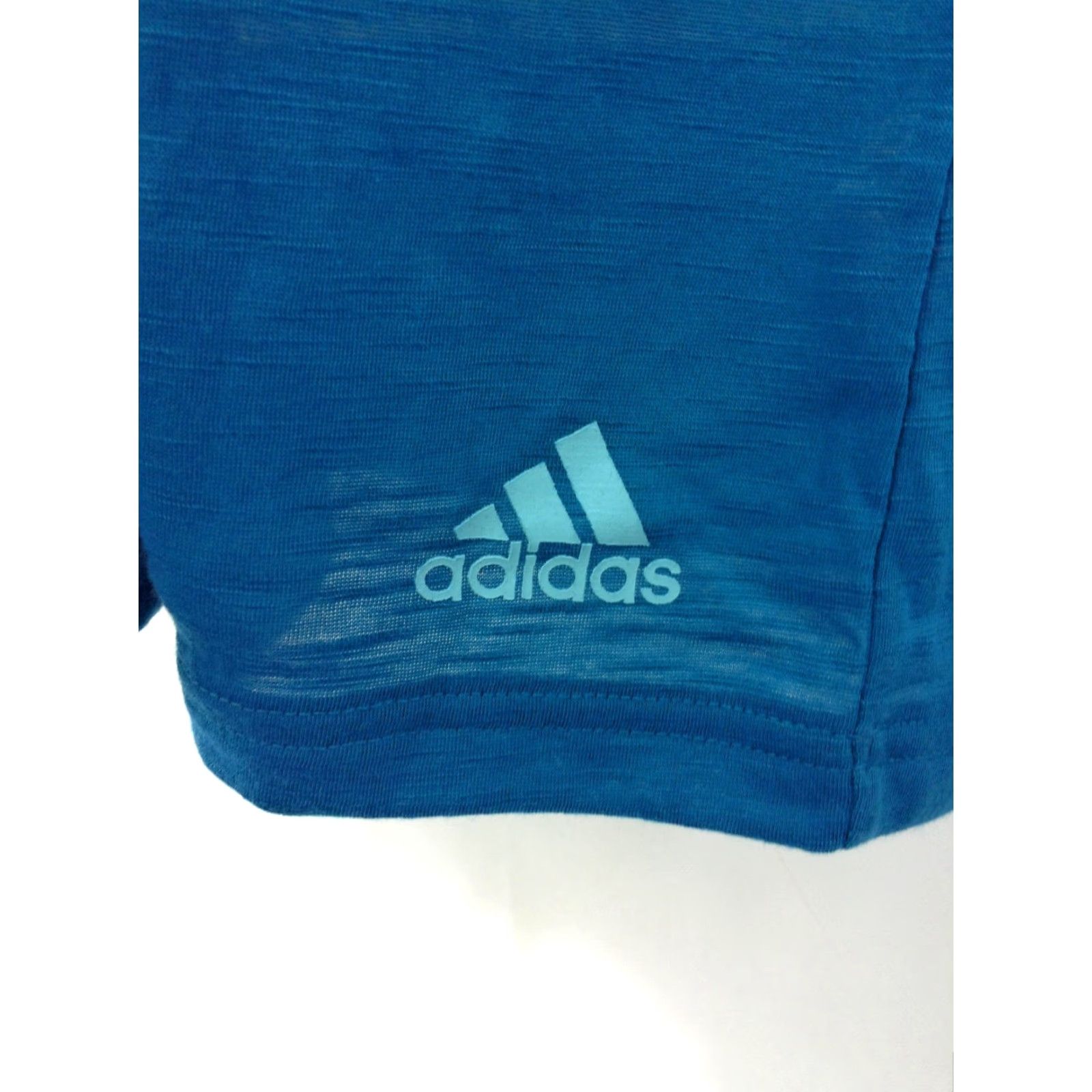 Adidas ADIDAS Teal Z57508 Short Sleeve Tee Shirt Womens Small V-Neck Climalite Lightweight Shirt Size S / US 4 / IT 40 - 2 Thumbnail