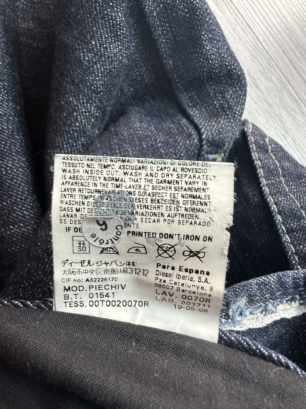 Diesel Vintage jeans Diesel Size US 32 / EU 48 - 16 Thumbnail