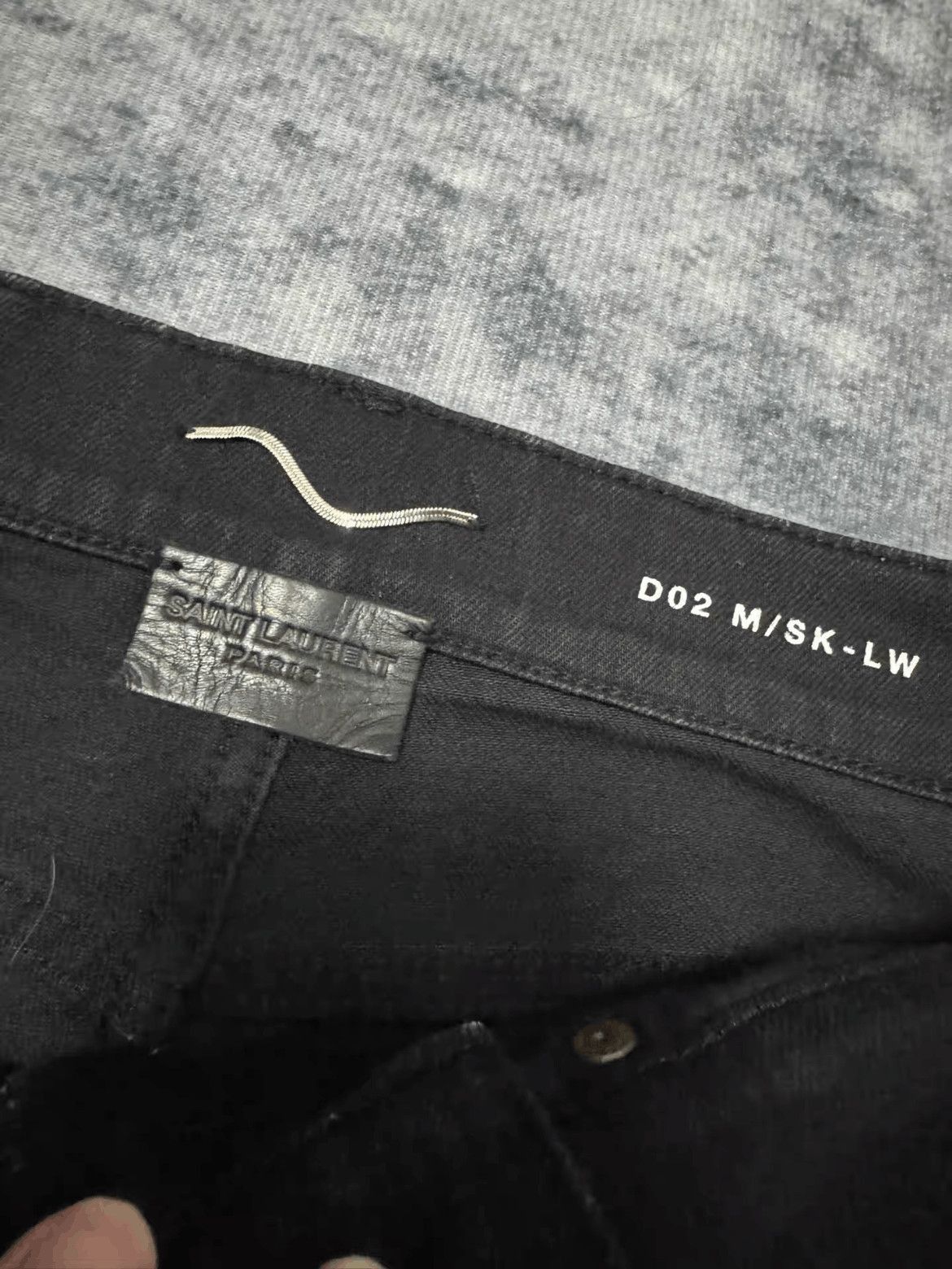 Other Saint Laurent Paris by Hedi 16AW Distressed Denim-2508 Size US 29 - 5 Thumbnail