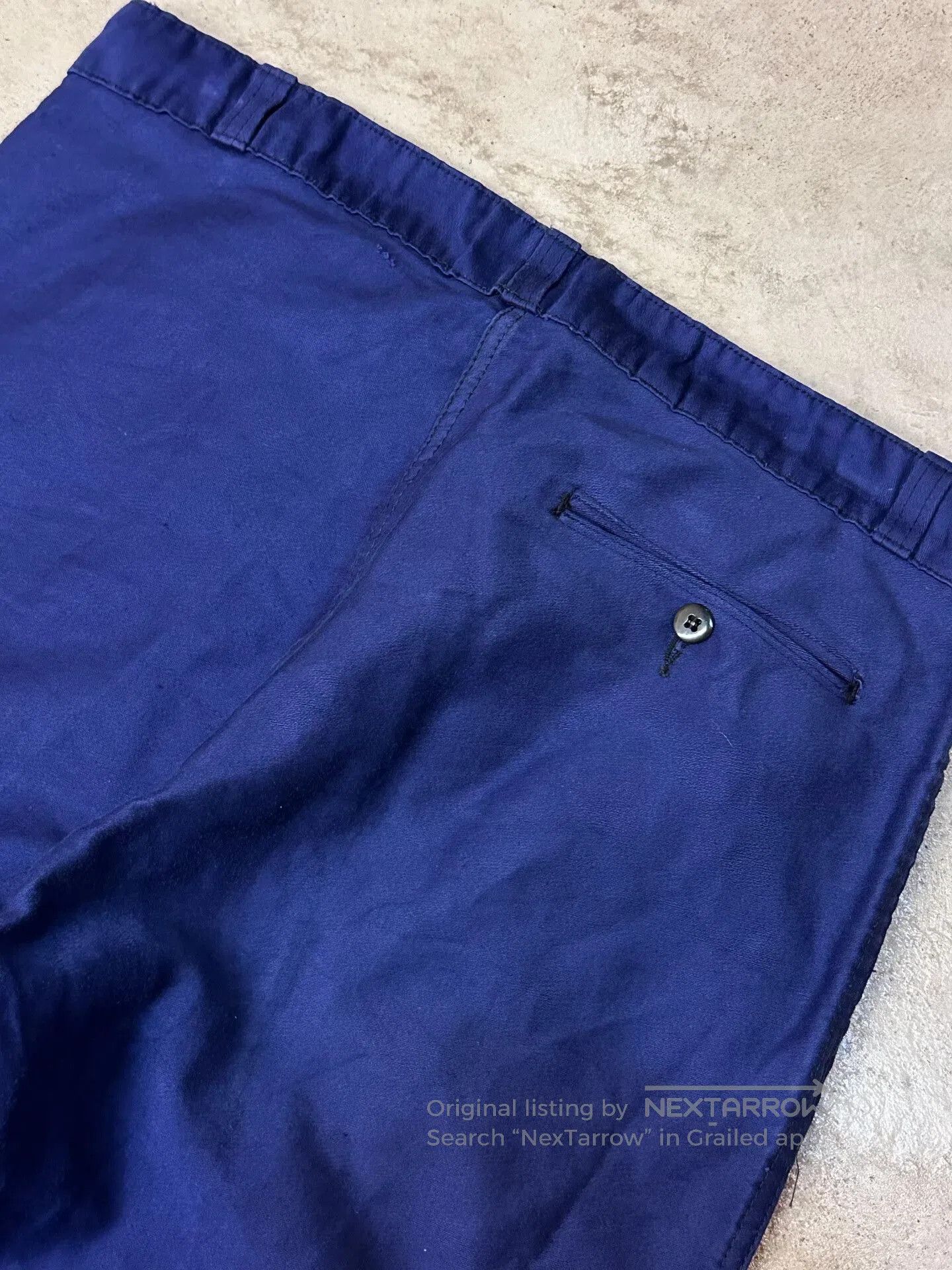 Vintage Vintage 60s French Moleskin Work Pants. Size US 31 - 9 Thumbnail