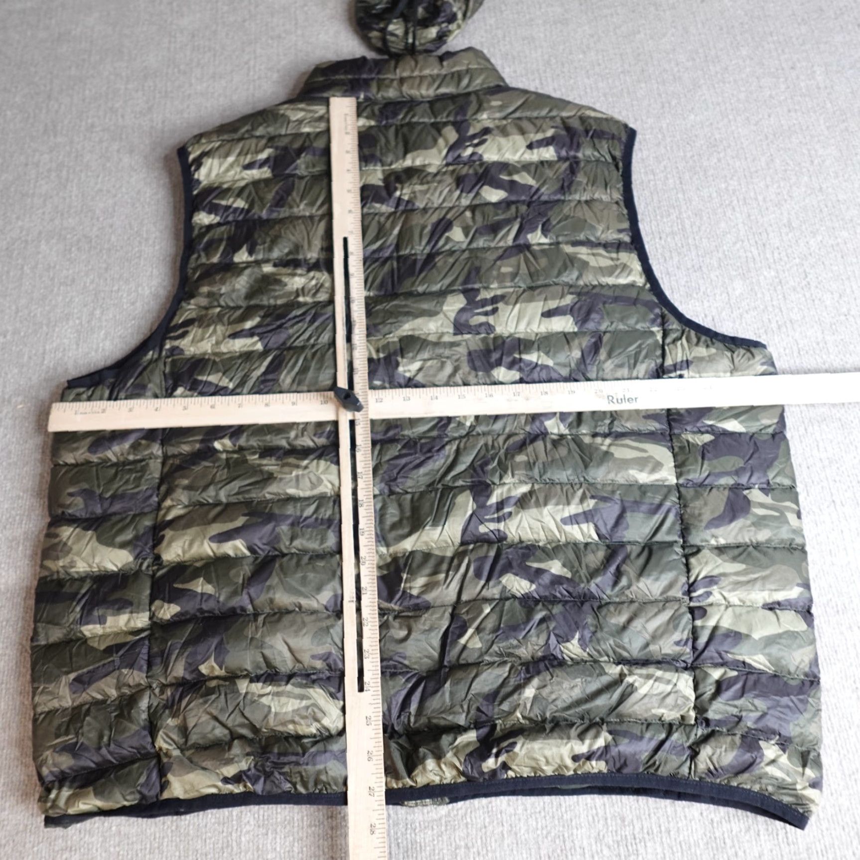 Club Room Club Room Vest 2XL Green Camo Water Resistant Down Filled Packable Camouflage Size US XXL / EU 58 / 5 - 6 Thumbnail